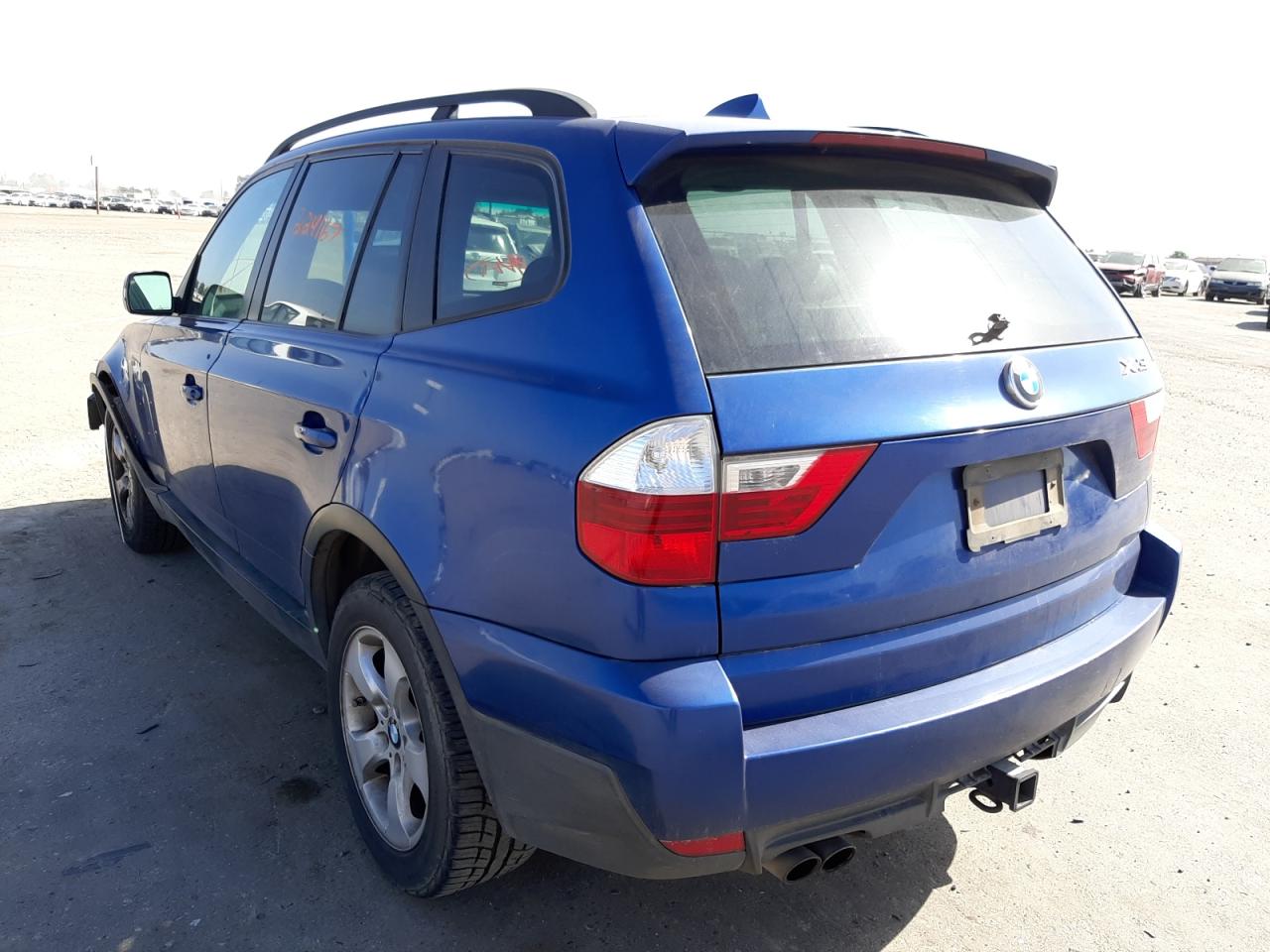 Photo 3 from auction – 2007 BMW X3 3.0SI with VIN WBXPC93417WF13277