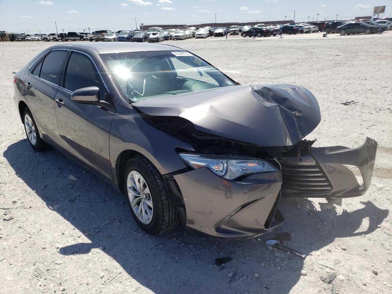 TOYOTA CAMRY LE 2016 with VIN 4T4BF1FK9GR518537 - Photo from auction