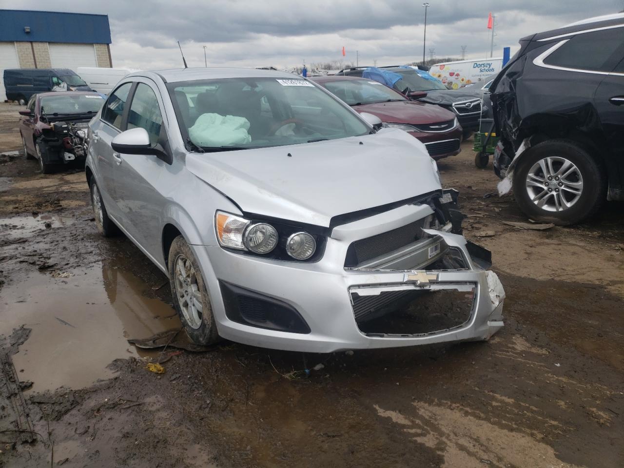 CHEVROLET SONIC LT 2014 with VIN 1G1JC5SB2E4107261 - Photo from auction