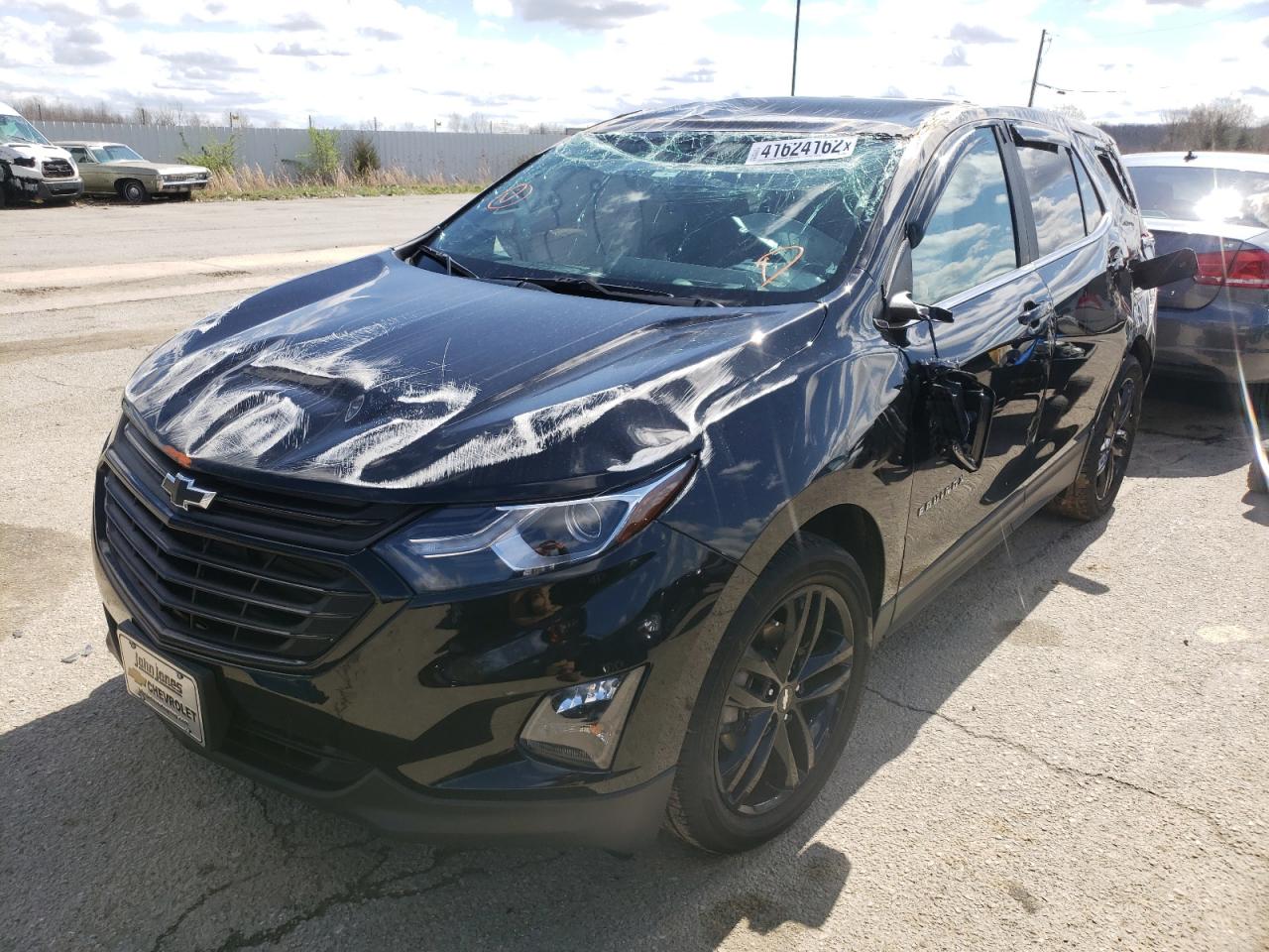 Photo 2 from auction – 2021 CHEVROLET EQUINOX LT with VIN 3GNAXKEV6ML367100