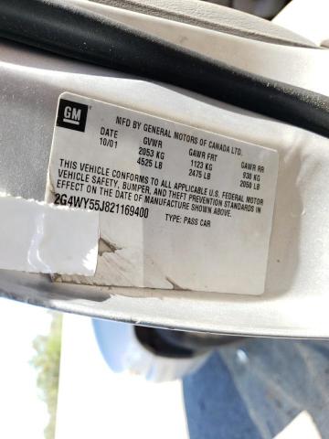 Photo 10 from auction – 2002 BUICK CENTURY LI with VIN 2G4WY55J821169400