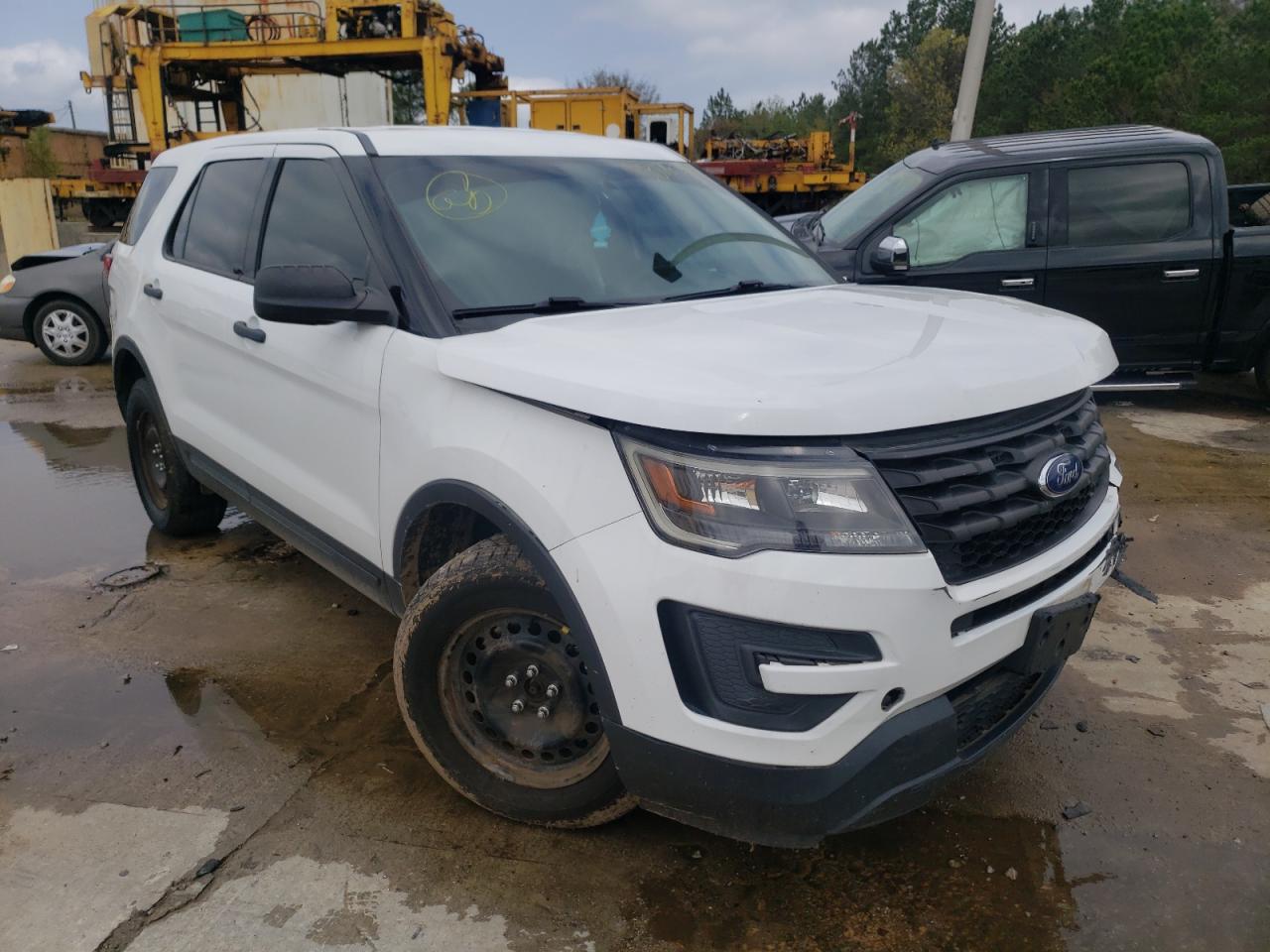 FORD EXPLORER P 2017 with VIN 1FM5K8ARXHGD93340 - Photo from auction