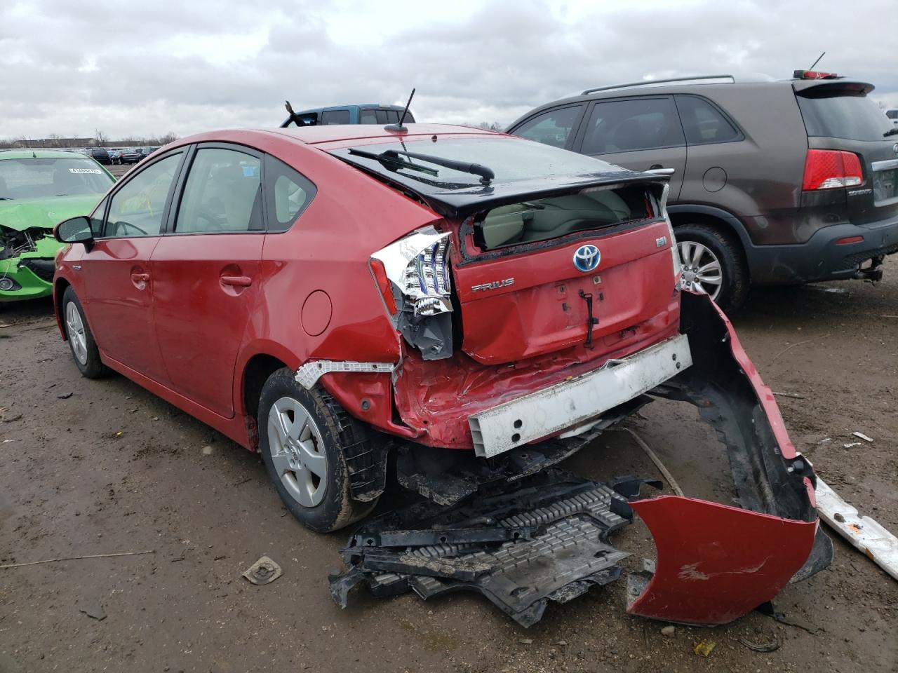 Photo 3 from auction – 2010 TOYOTA PRIUS with VIN JTDKN3DU3A1118144