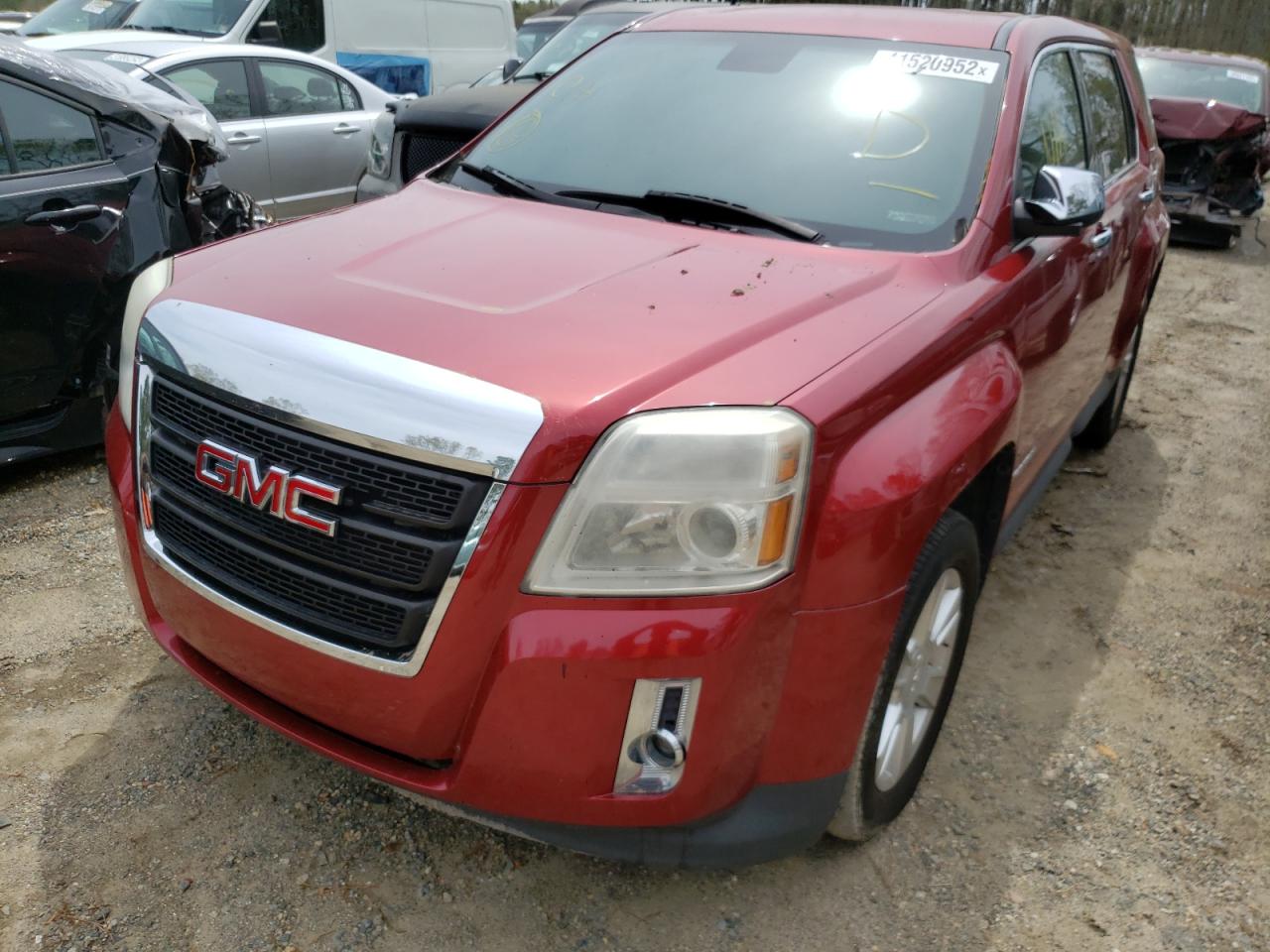 Photo 2 from auction – 2013 GMC TERRAIN SL with VIN 2GKALMEK9D6191478