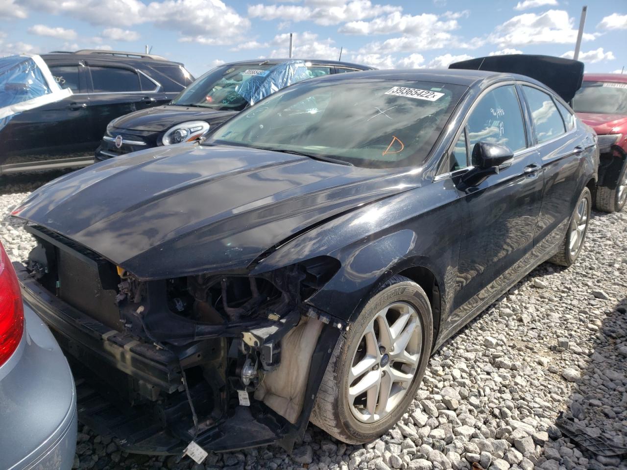 Photo 2 from auction – 2016 FORD FUSION SE with VIN 3FA6P0HD3GR311306