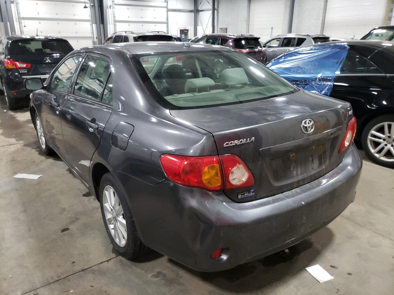 Photo 3 from auction – 2009 TOYOTA COROLLA BA with VIN JTDBL40EX99056118