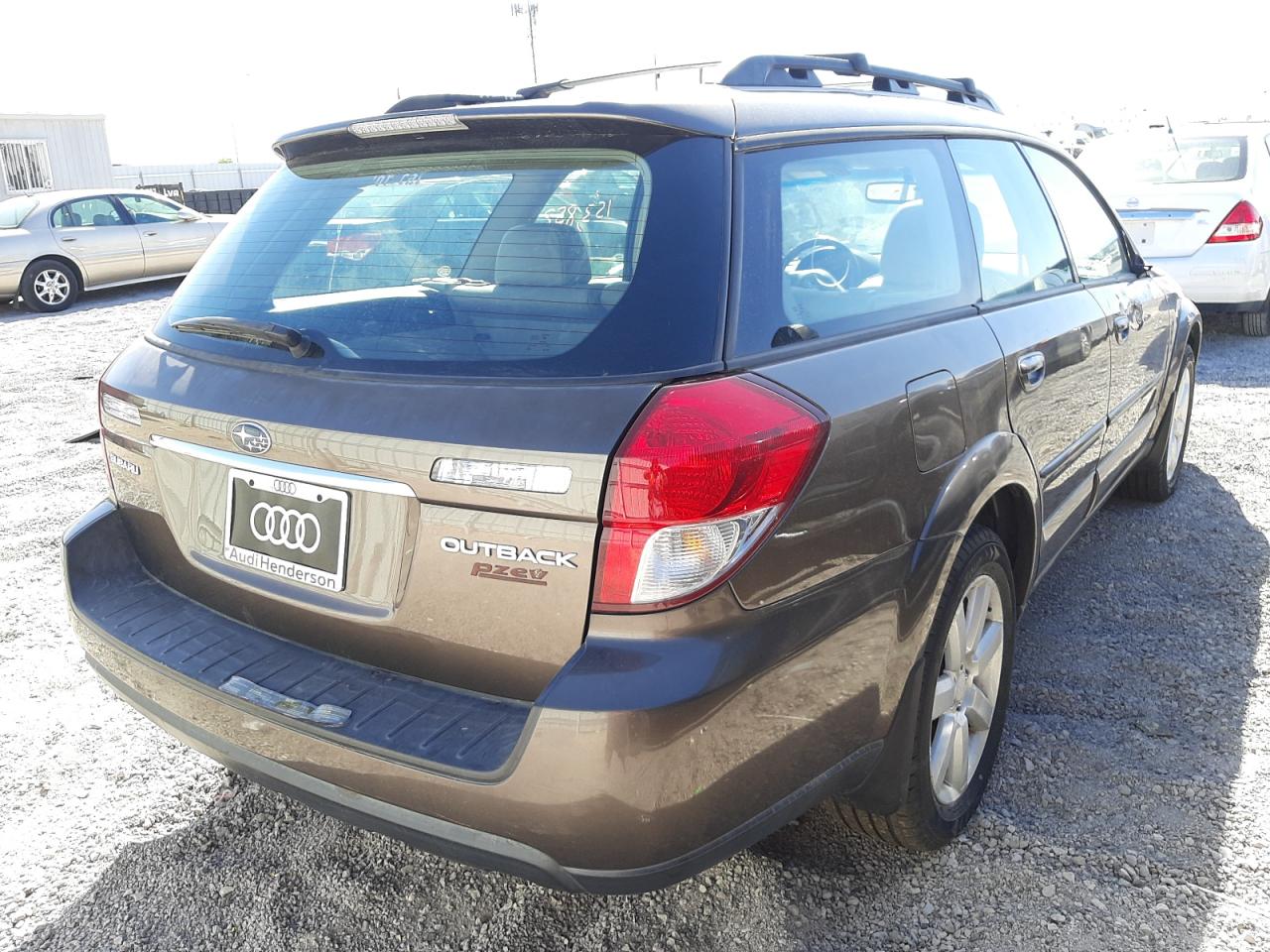 Photo 4 from auction – 2008 SUBARU OUTBACK 2. with VIN 4S4BP62C287356818