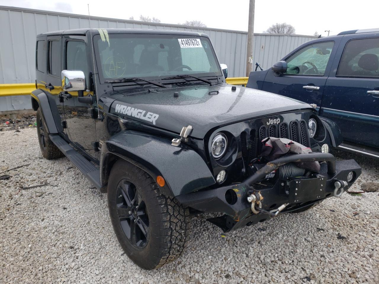 JEEP WRANGLER U 2012 with VIN 1C4BJWEG2CL191535 - Photo from auction