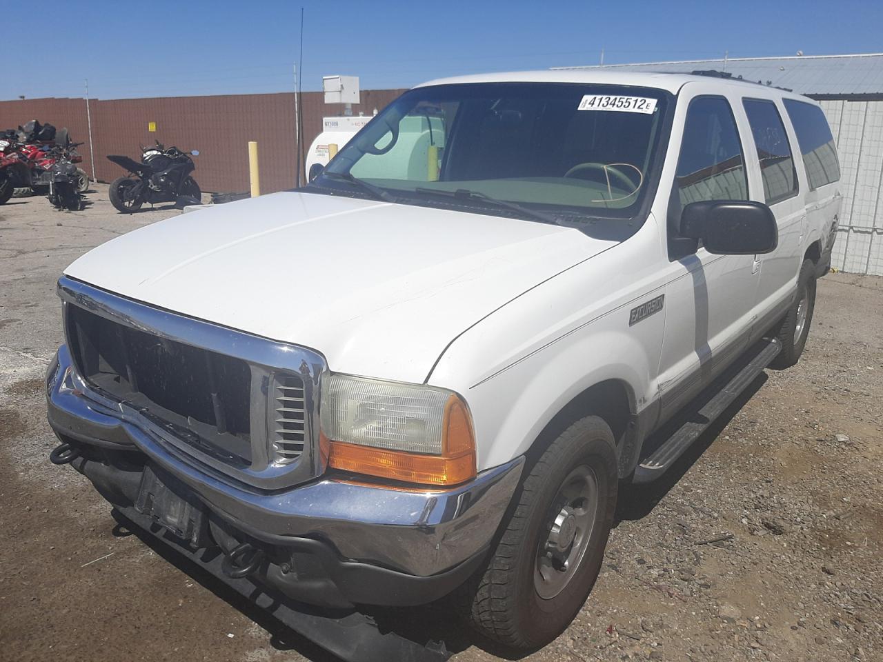 Photo 2 from auction – 2001 FORD EXCURSION with VIN 1FMNU40F01ED57801