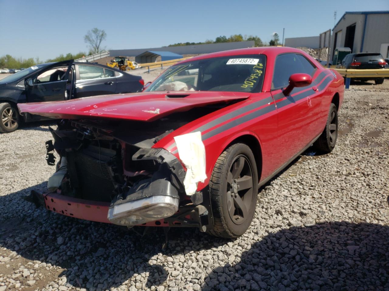 Photo 2 from auction – 2012 DODGE CHALLENGER with VIN 2C3CDYAG4CH139256