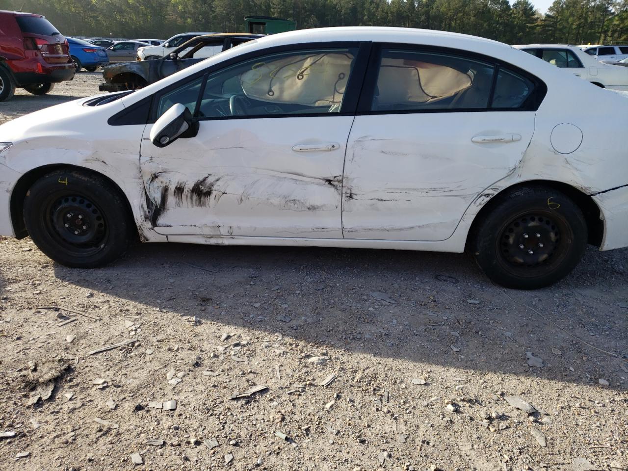Photo 9 from auction – 2015 HONDA CIVIC LX with VIN 19XFB2F54FE243491