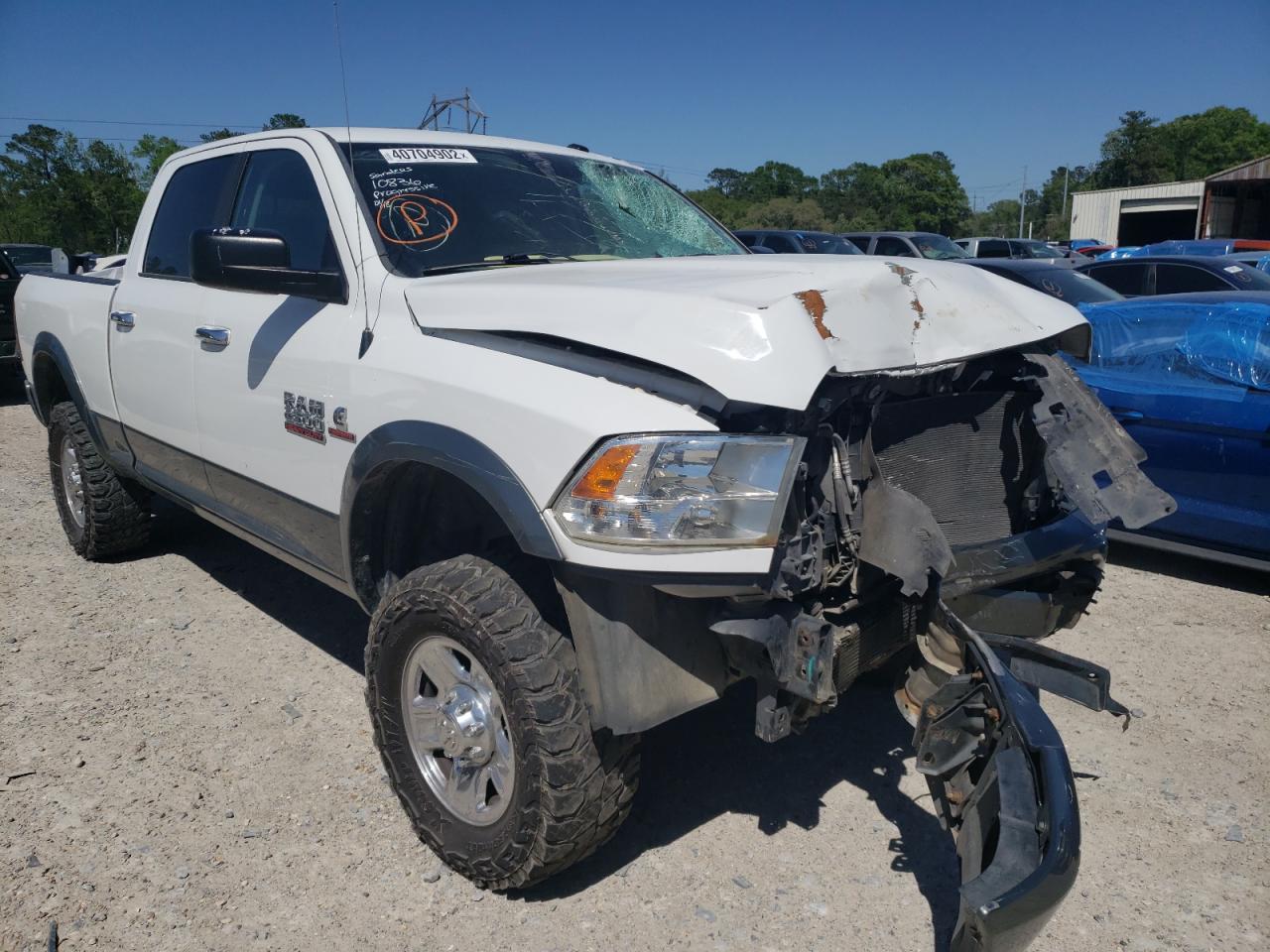 RAM 2500 SLT 2015 with VIN 3C6UR5DL5FG576249 - Photo from auction