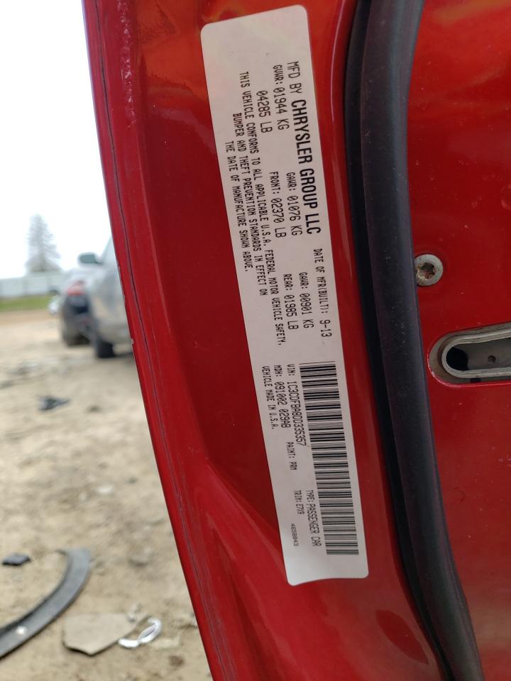 Photo 10 from auction – 2013 DODGE DART SXT with VIN 1C3CDFBA8DD335357