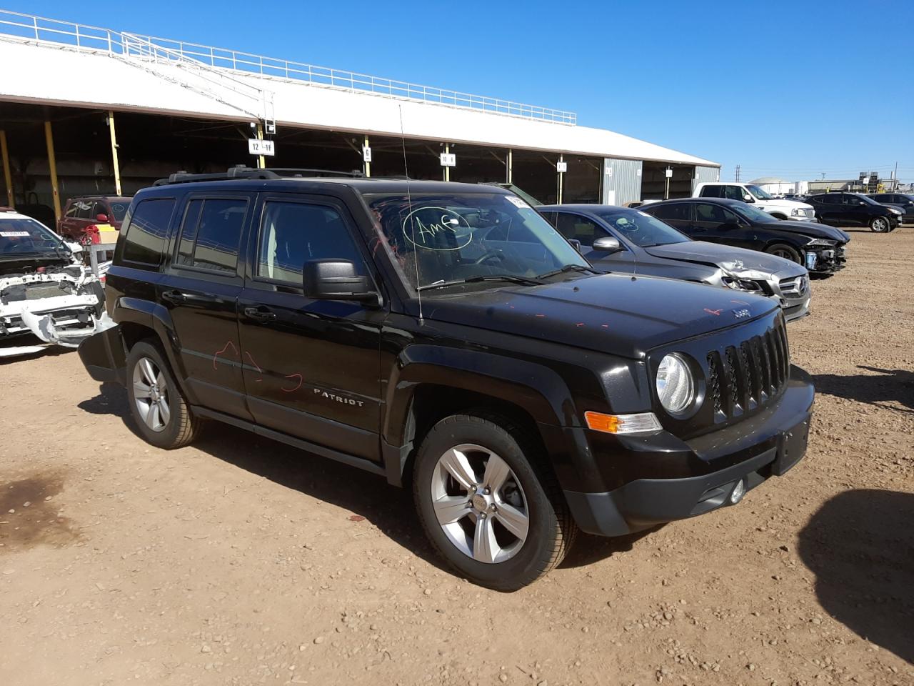 JEEP PATRIOT LA 2015 with VIN 1C4NJPFA2FD262583 - Photo from auction