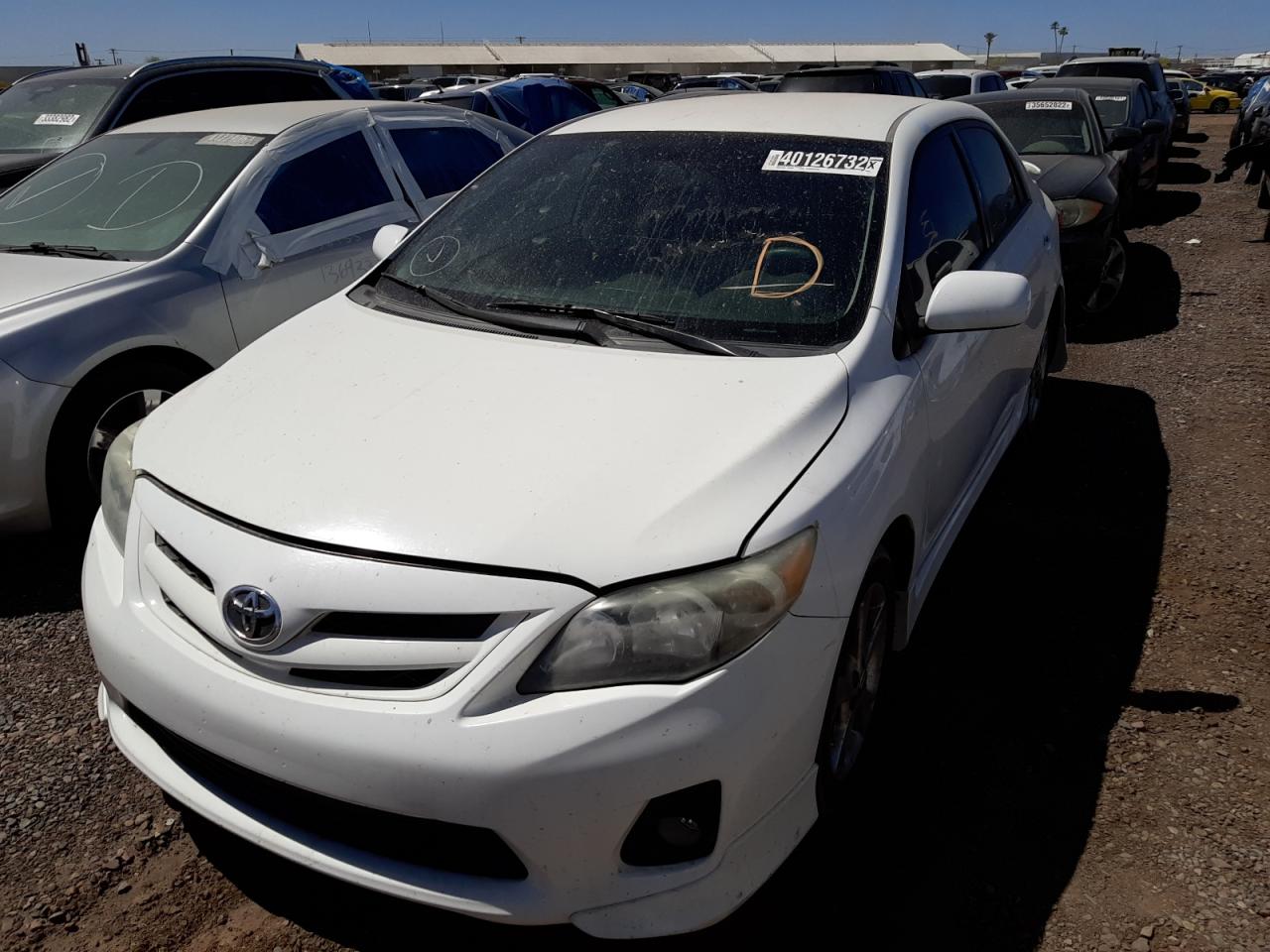 Photo 2 from auction – 2012 TOYOTA COROLLA BA with VIN 2T1BU4EE2CC769585