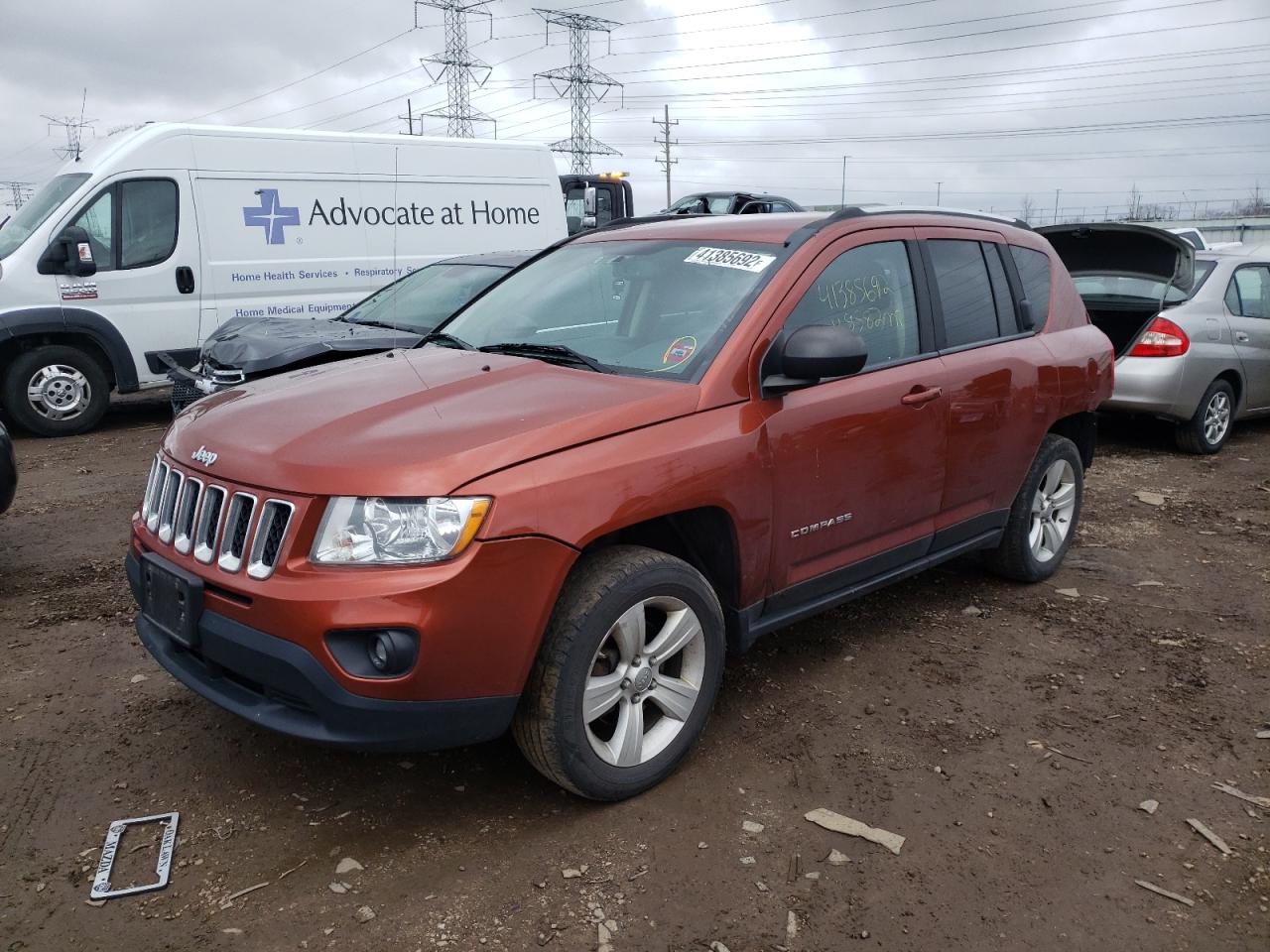 Photo 2 from auction – 2012 JEEP COMPASS SP with VIN 1C4NJDBB1CD598136