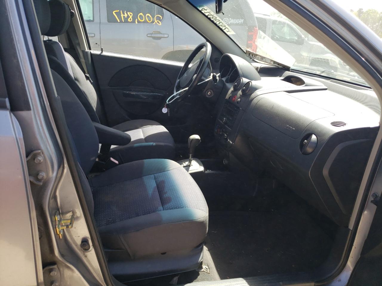 Photo 5 from auction – 2007 CHEVROLET AVEO BASE with VIN KL1TD66647B763869