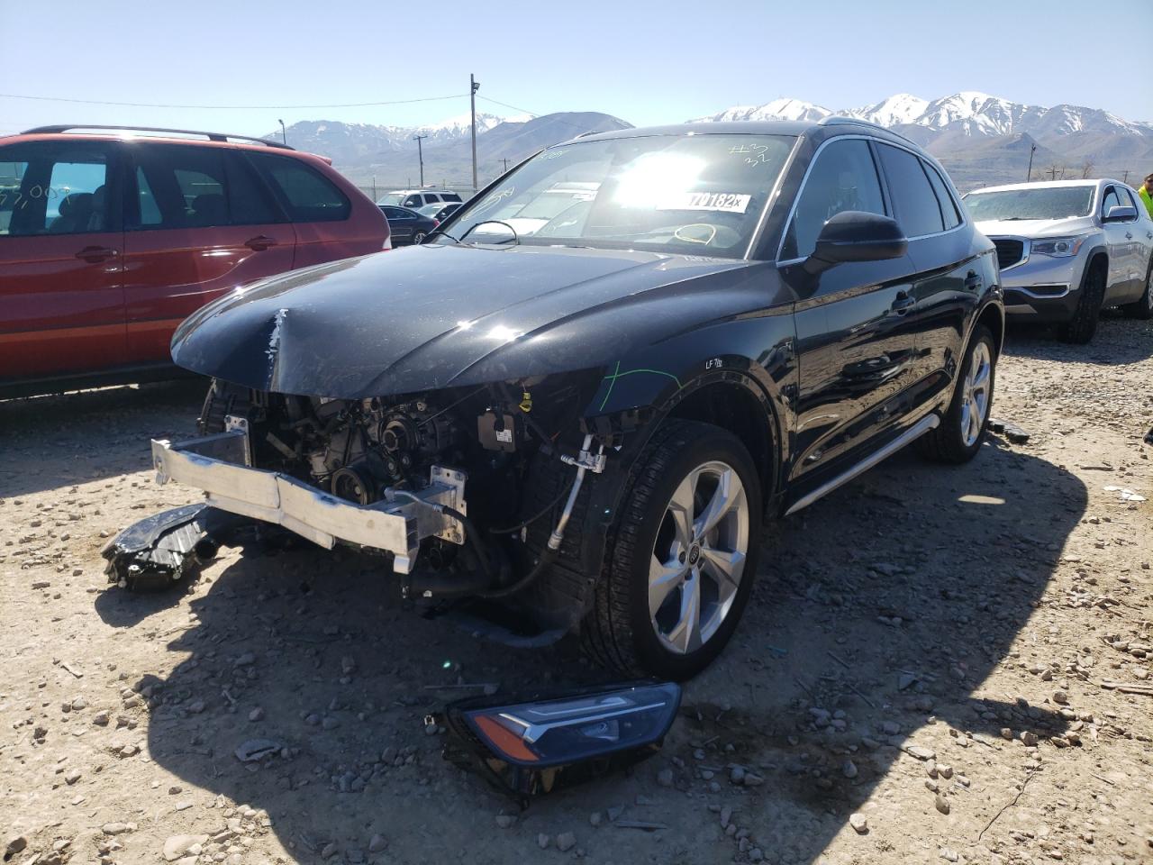 Photo 2 from auction – 2021 AUDI Q5 PREMIUM with VIN WA1BAAFY3M2010793