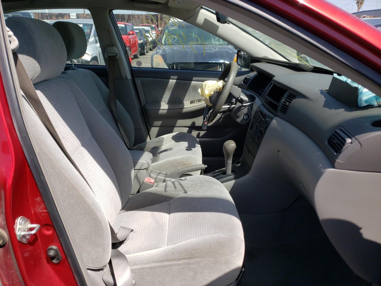 Photo 5 from auction – 2008 TOYOTA COROLLA CE with VIN 2T1BR32EX8C870168