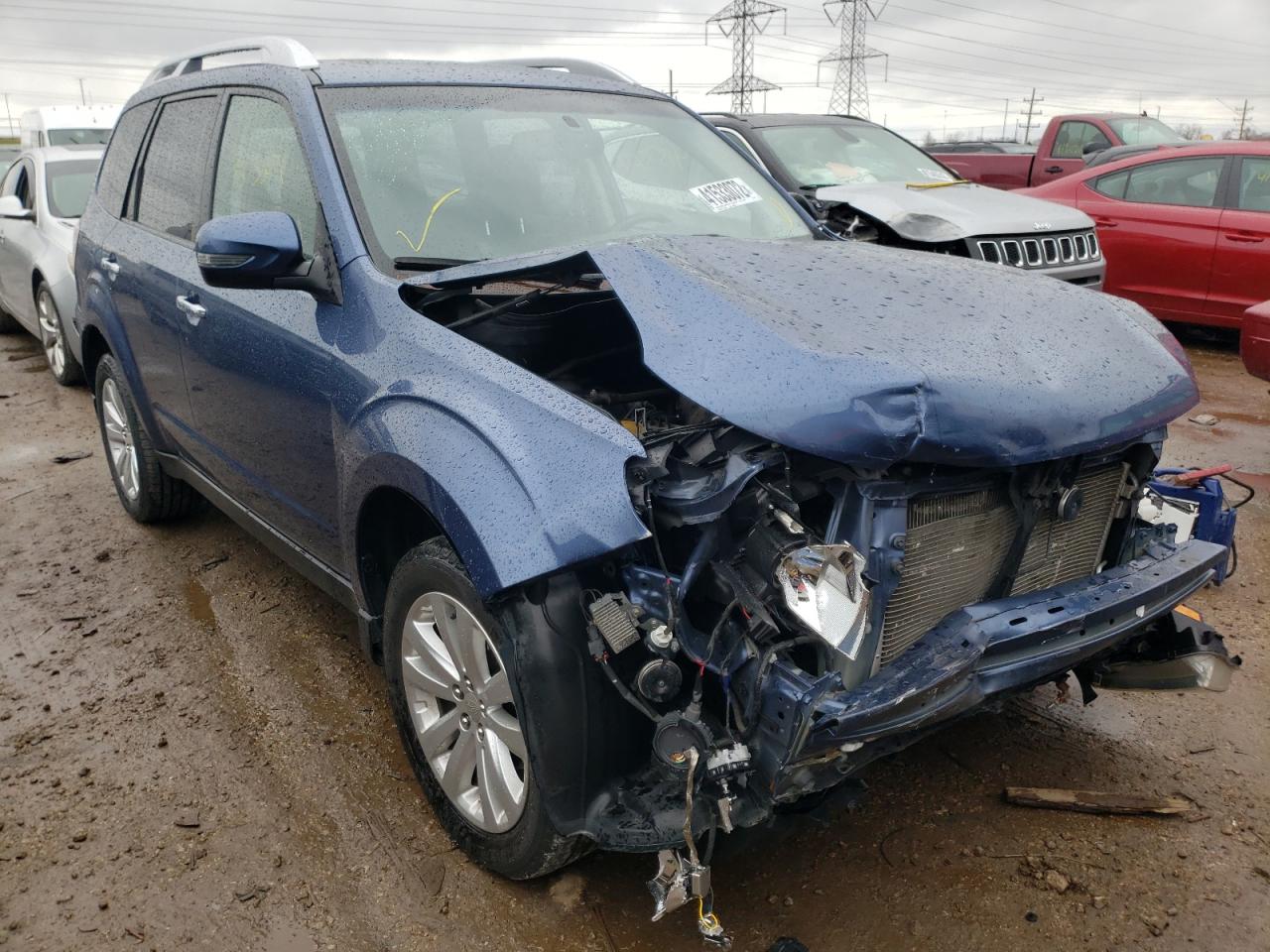 SUBARU FORESTER T 2011 with VIN JF2SHAHC5BH711933 - Photo from auction