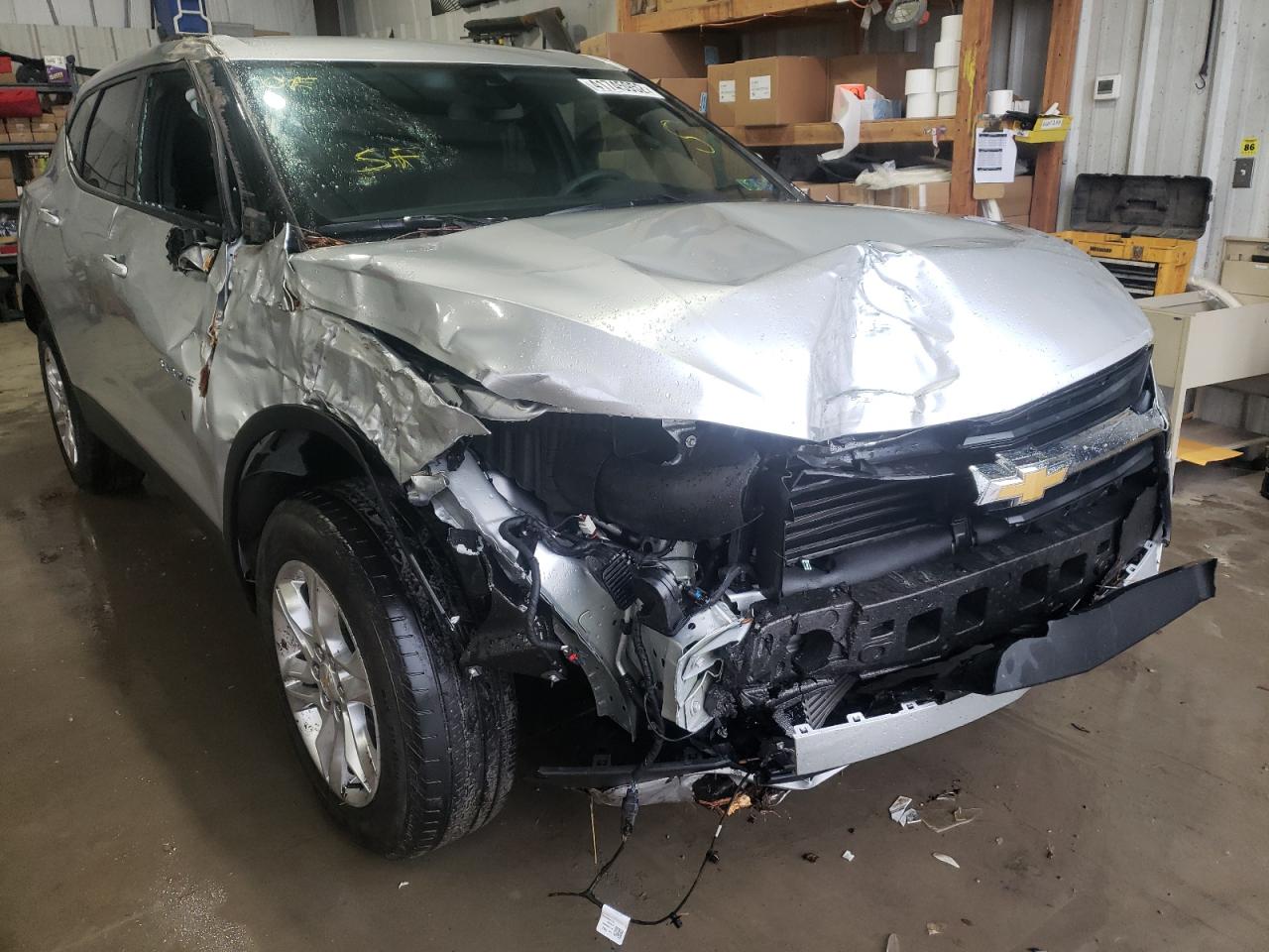 Photo 9 from auction – 2021 CHEVROLET BLAZER 2LT with VIN 3GNKBHR40MS581111