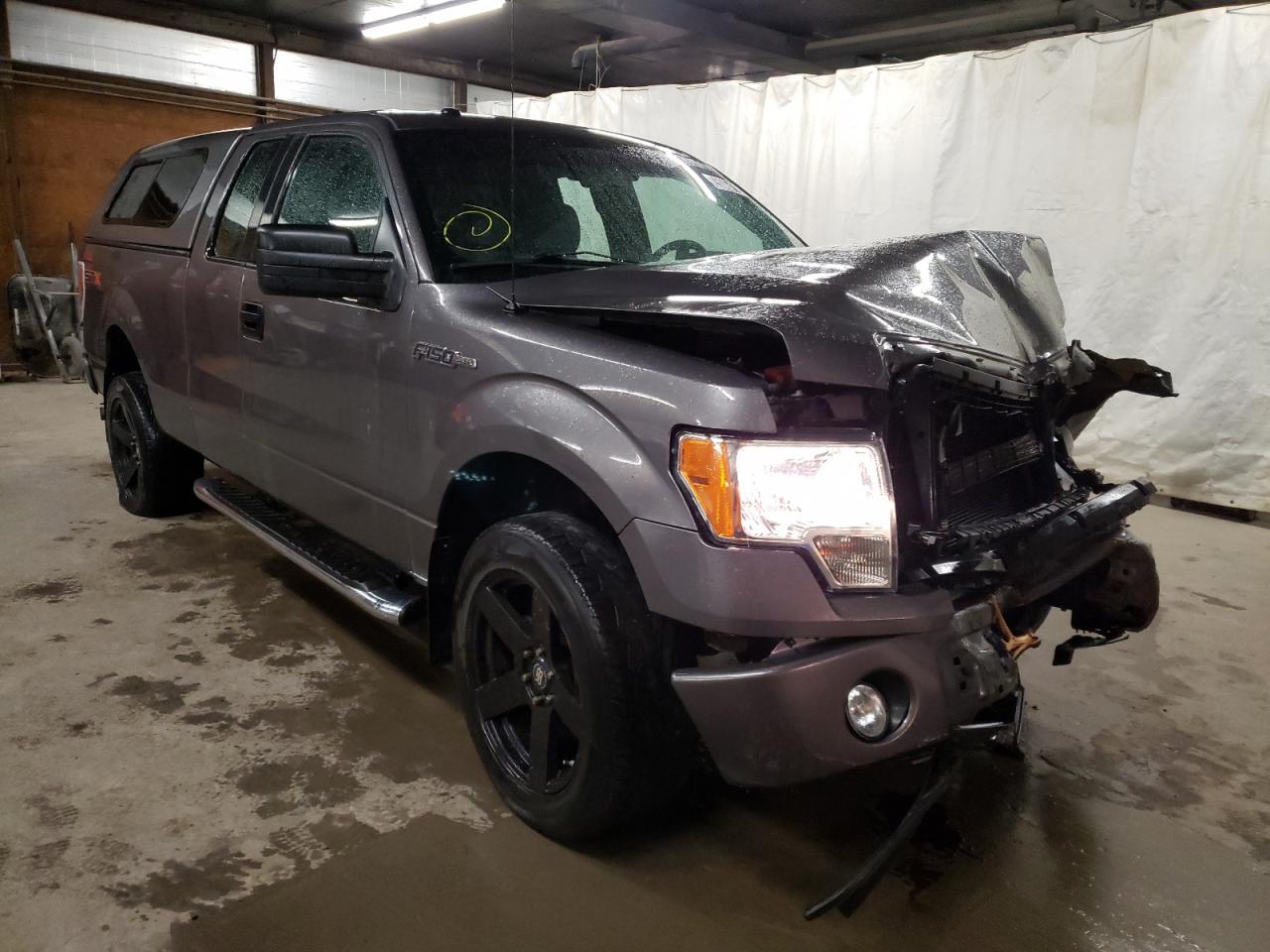 FORD F150 SUPER 2013 with VIN 1FTFX1EF7DKG04597 - Photo from auction