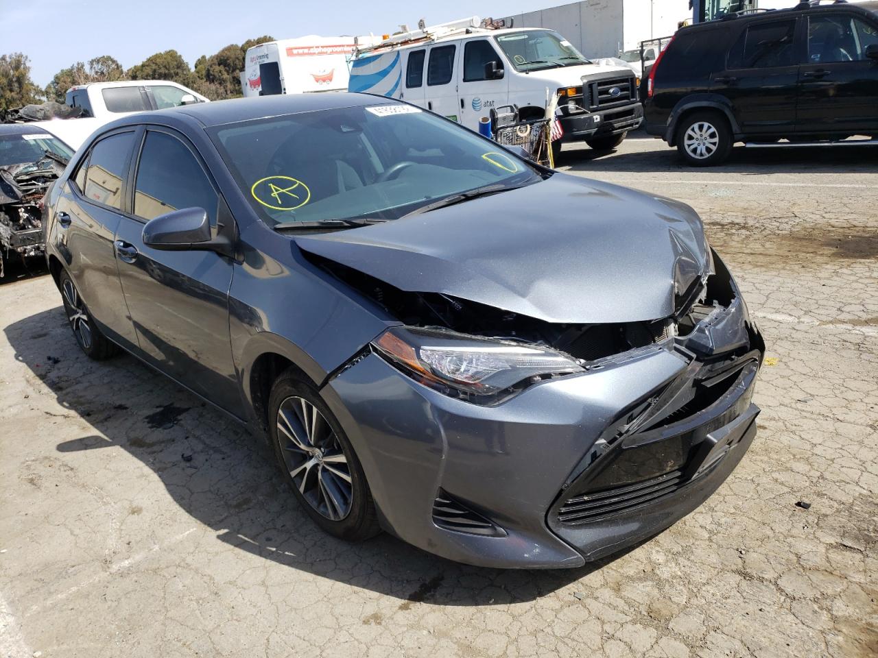 TOYOTA COROLLA L 2017 with VIN 2T1BURHE2HC765455 - Photo from auction