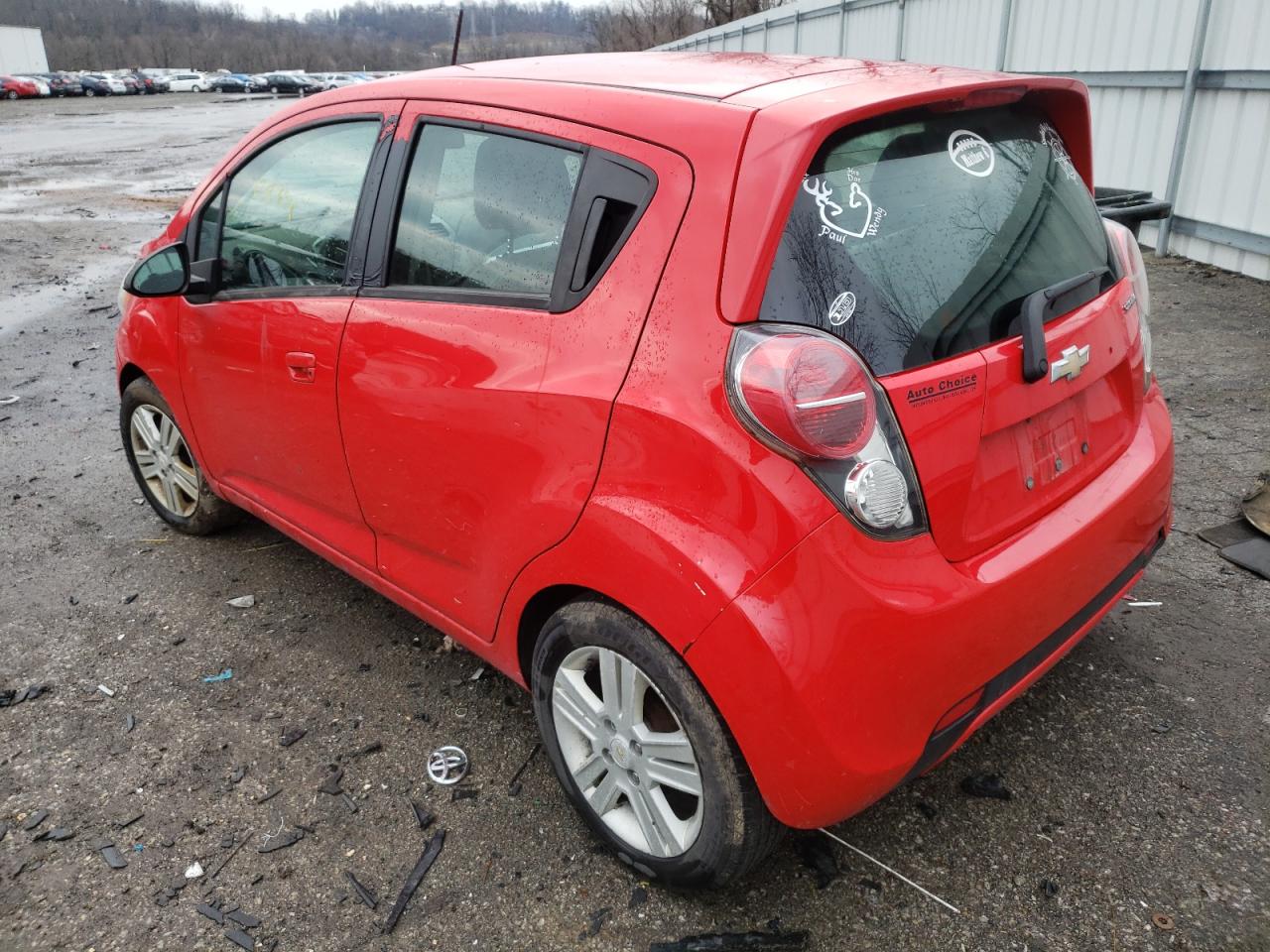 Photo 3 from auction – 2014 CHEVROLET SPARK LS with VIN KL8CB6S91EC585918