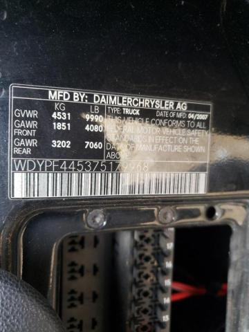 Photo 10 from auction – 2007 FREIGHTLINER VAN with VIN WDYPF445375179968