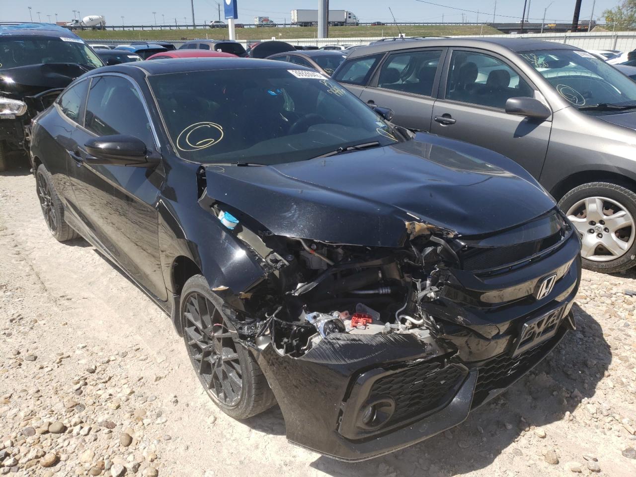 HONDA CIVIC SI 2019 with VIN 2HGFC3A50KH751516 - Photo from auction