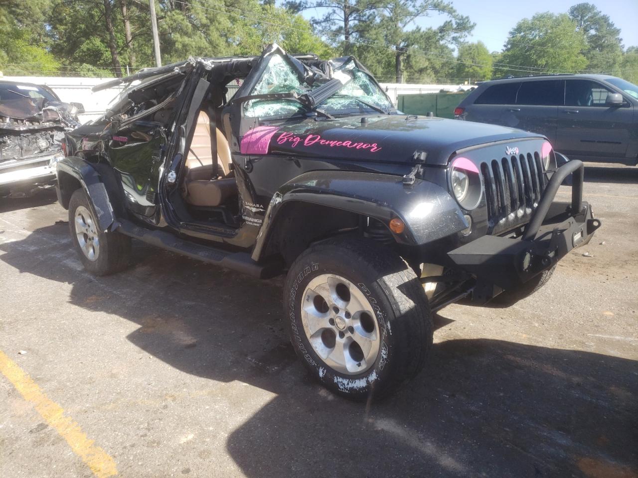 JEEP WRANGLER U 2011 with VIN 1J4HA5H10BL632499 - Photo from auction