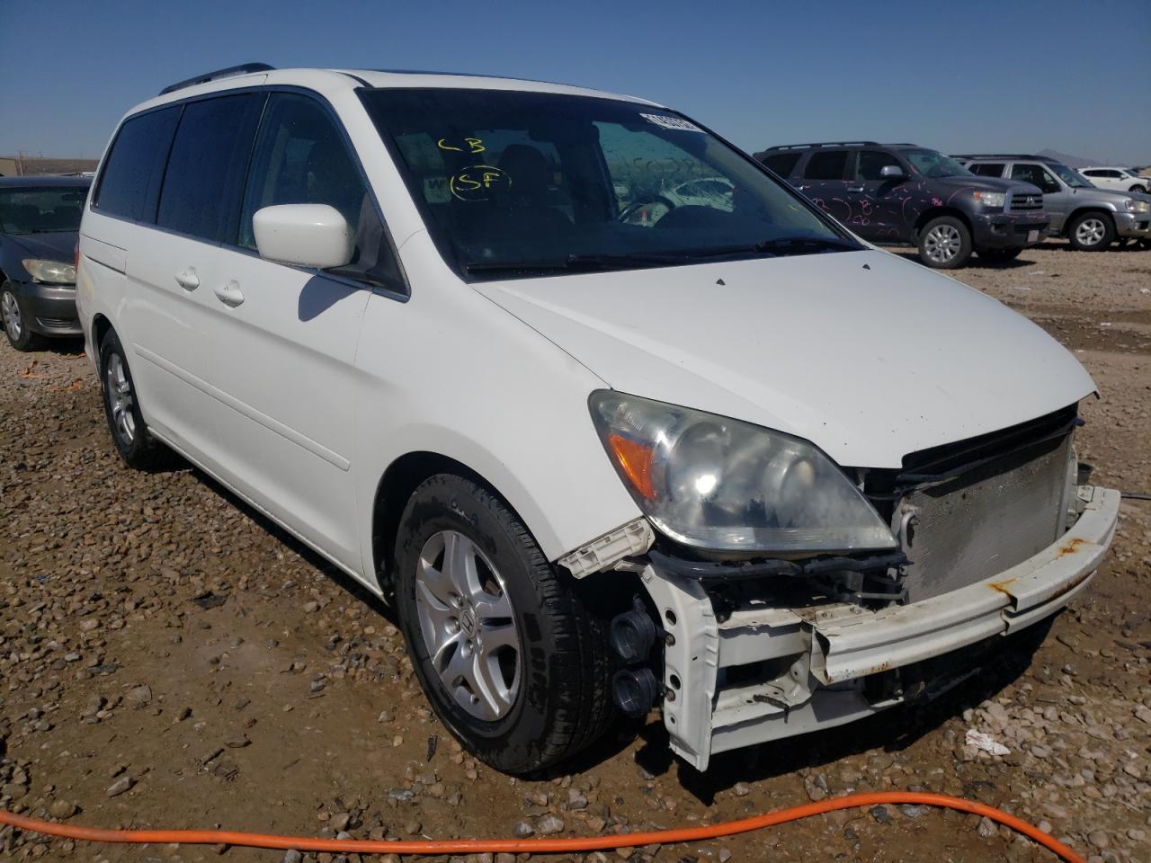 Photo 1 from auction – 2007 HONDA ODYSSEY EX with VIN 5FNRL38727B426415