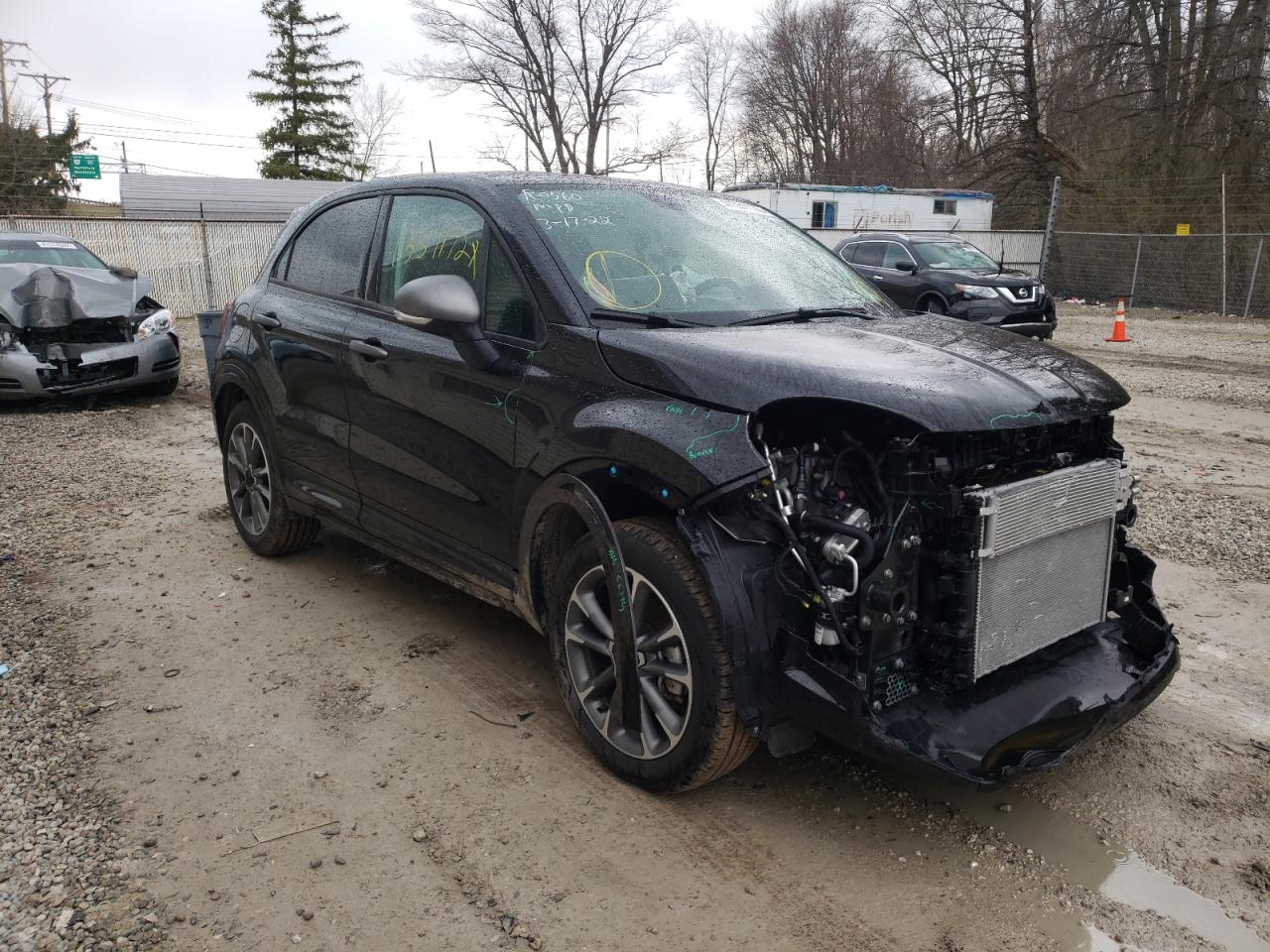 Photo 1 from auction – 2021 FIAT 500X POP with VIN ZFBNF3A14MP913650
