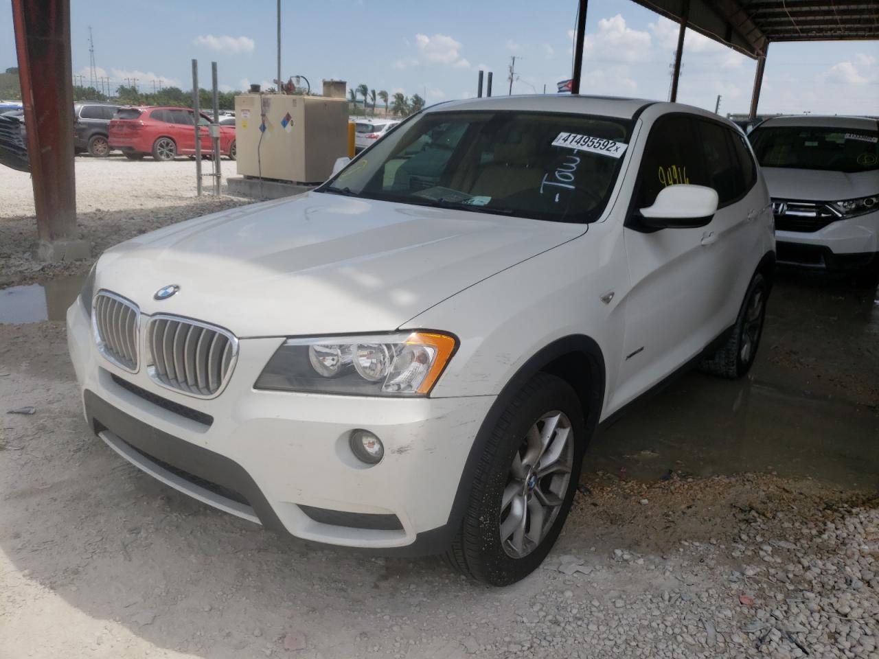 Photo 2 from auction – 2013 BMW X3 XDRIVE2 with VIN 5UXWX9C53D0A31879