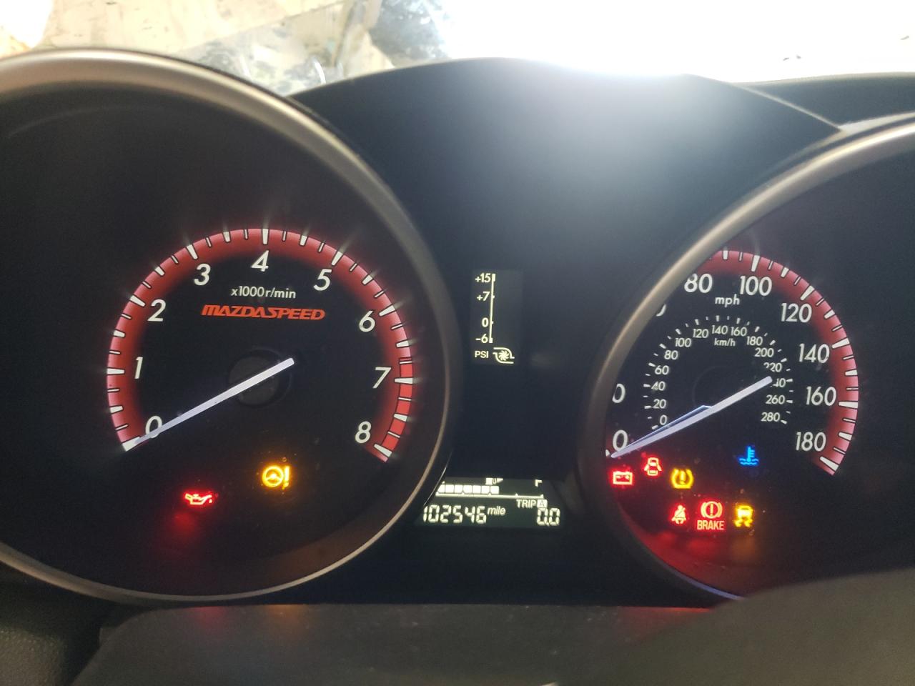 Photo 8 from auction – 2012 MAZDA SPEED 3 with VIN JM1BL1L30C1546890