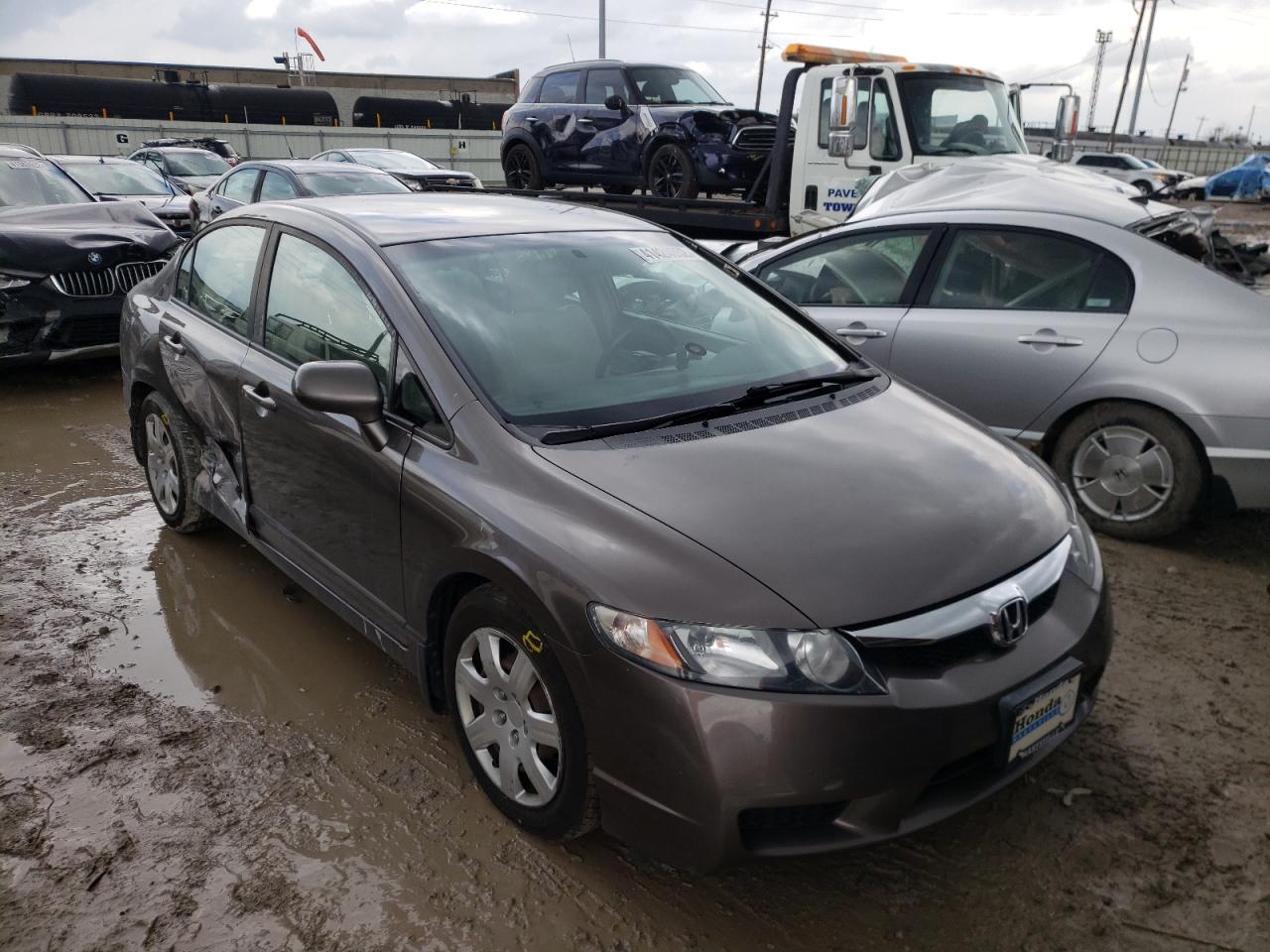 HONDA CIVIC 2009 z numerem VIN 19XFA16559E042345 - Zdjęcie z aukcji