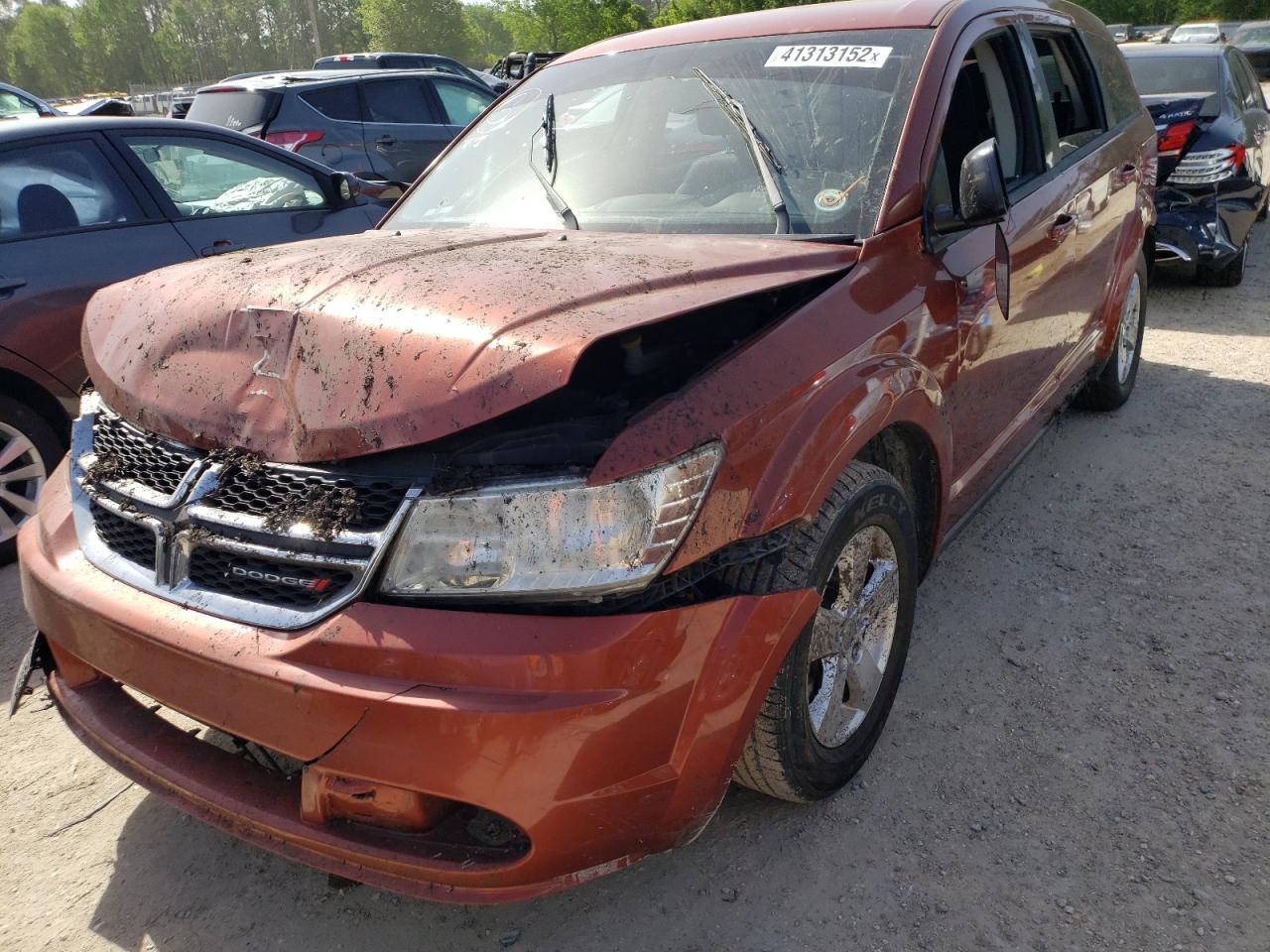 Photo 2 from auction – 2013 DODGE JOURNEY SE with VIN 3C4PDCAB6DT537291