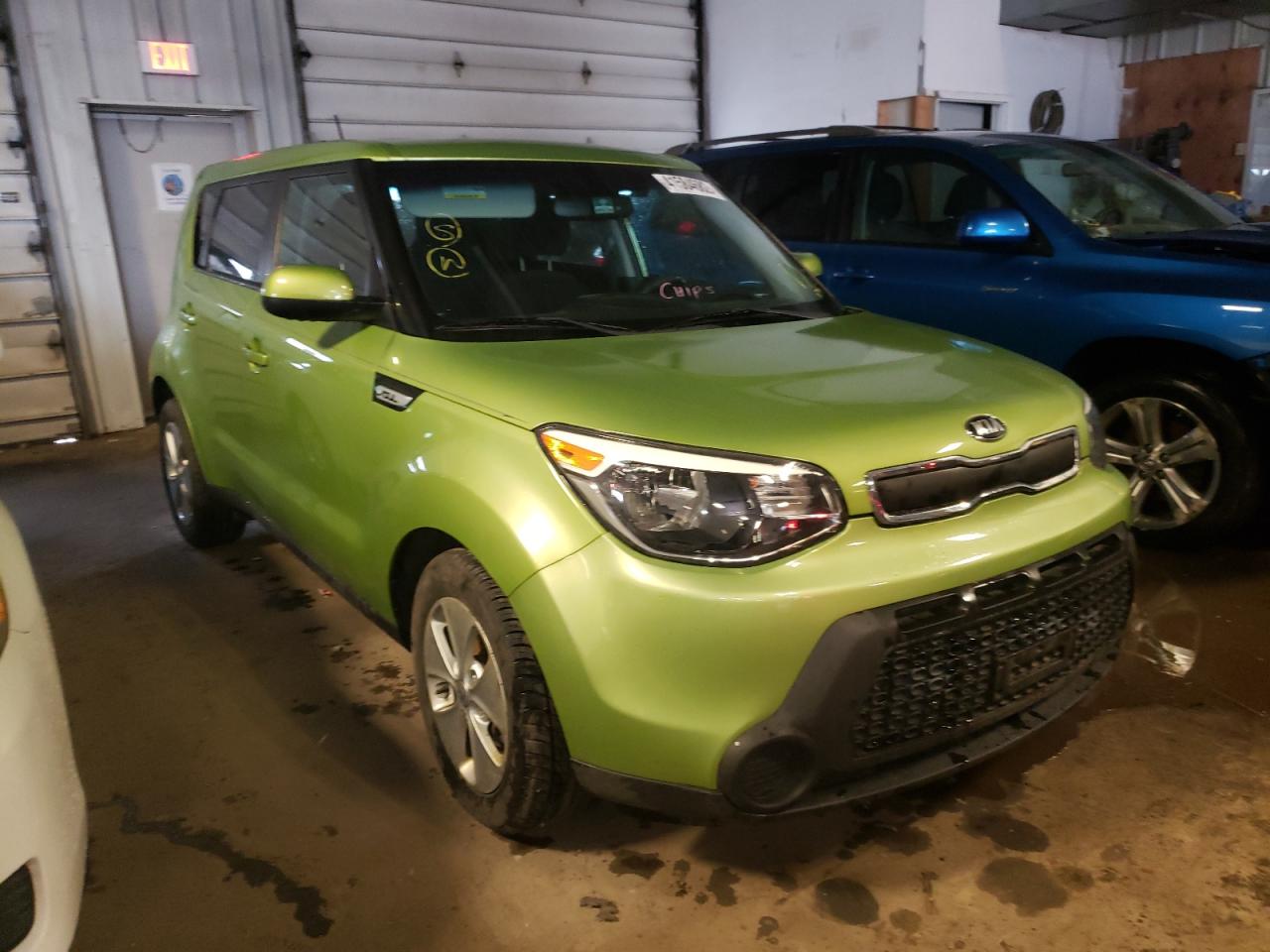 KIA SOUL 2015 with VIN KNDJN2A2XF7764326 - Photo from auction