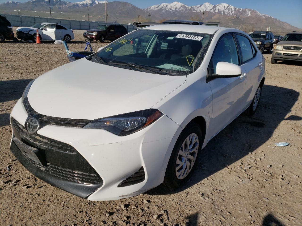 Photo 2 from auction – 2018 TOYOTA COROLLA L with VIN 5YFBURHE7JP849602