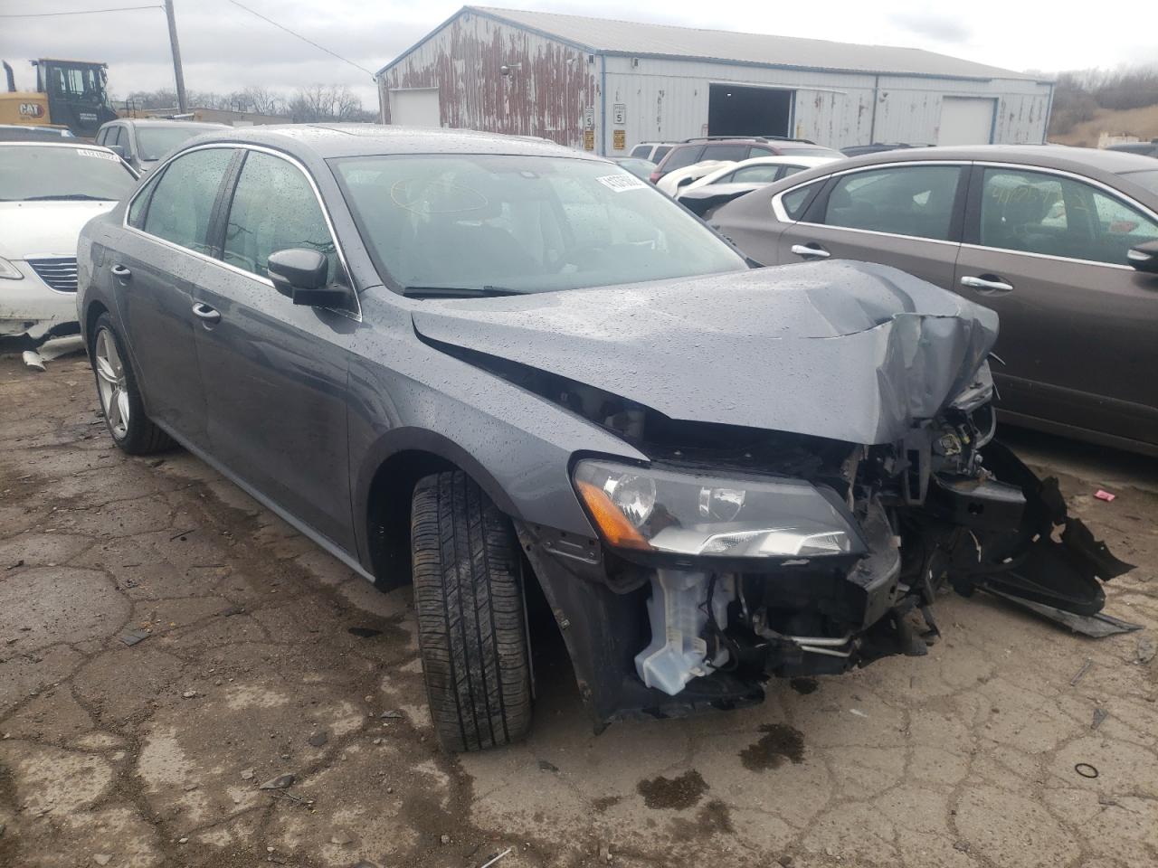 VOLKSWAGEN PASSAT SE 2014 with VIN 1VWBS7A3XEC113218 - Photo from auction