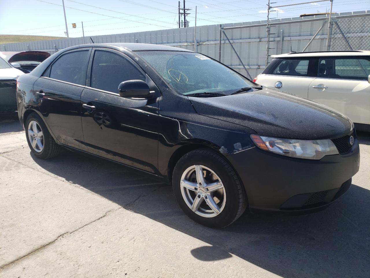 KIA FORTE LX 2010 with VIN KNAFT4A25A5854668 - Photo from auction