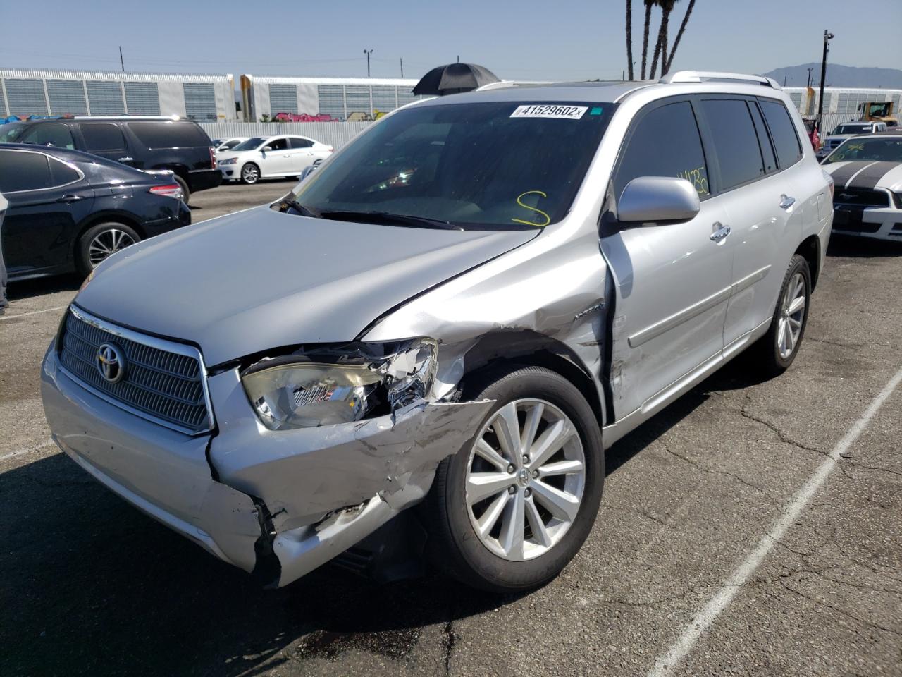 Photo 2 from auction – 2010 TOYOTA HIGHLANDER with VIN JTEJW3EH8A2043831