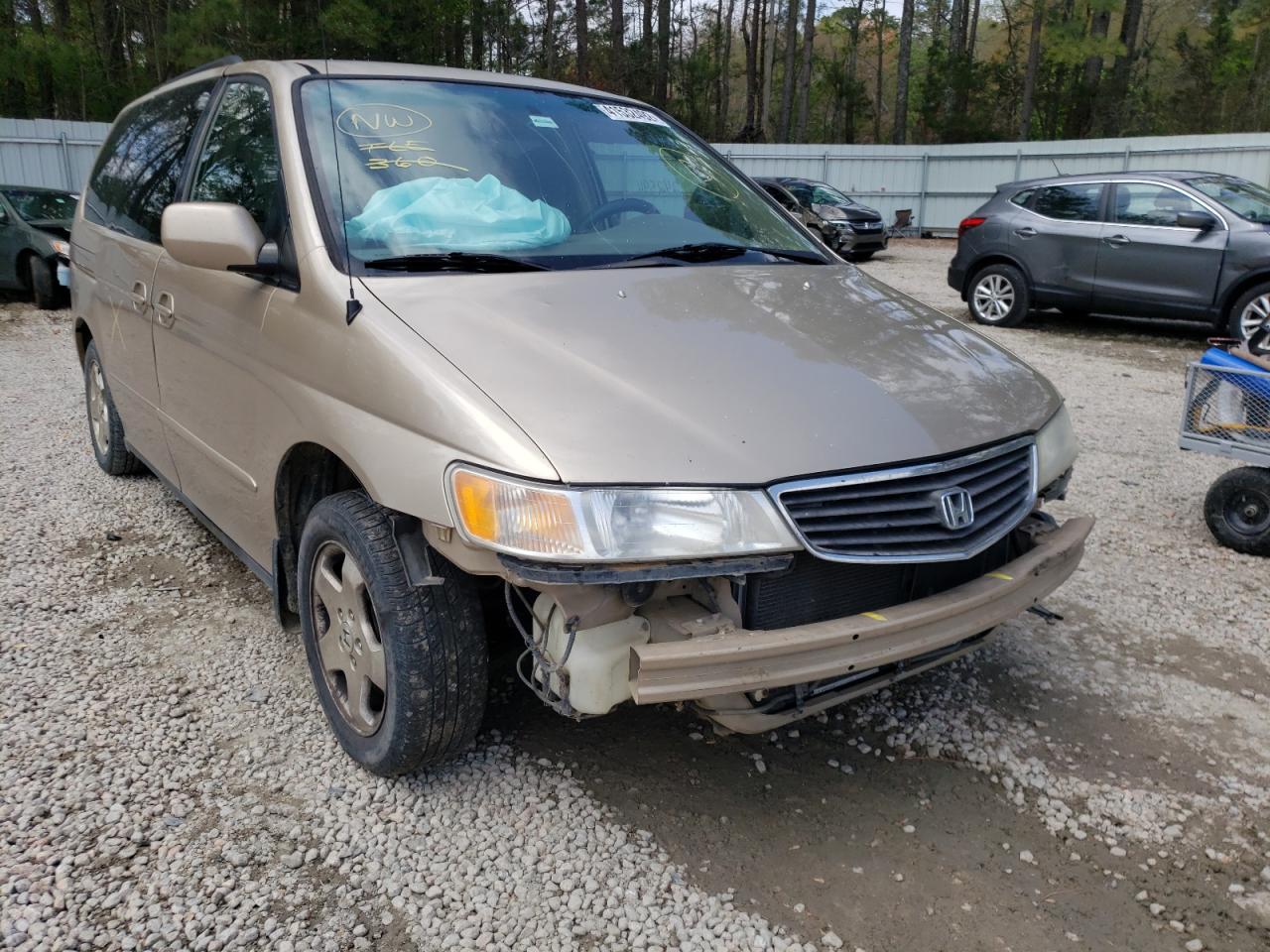 Photo 1 from auction – 2000 HONDA ODYSSEY EX with VIN 2HKRL1863YH009075