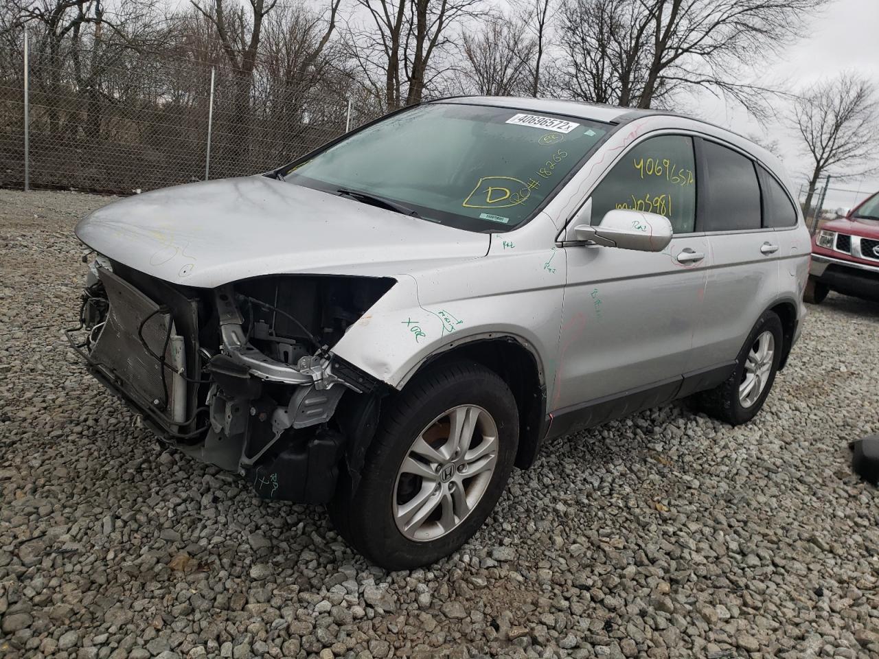 Photo 2 from auction – 2011 HONDA CR-V EXL with VIN JHLRE4H72BC007585