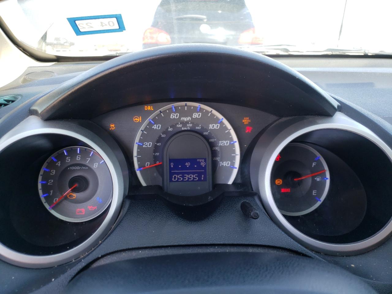 Photo 8 from auction – 2013 HONDA FIT with VIN JHMGE8H31DC027725