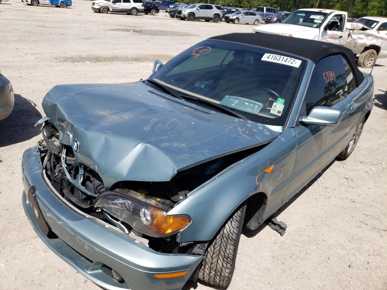 Photo 2 from auction – 2004 BMW 330 CI with VIN WBABW53434PL42300
