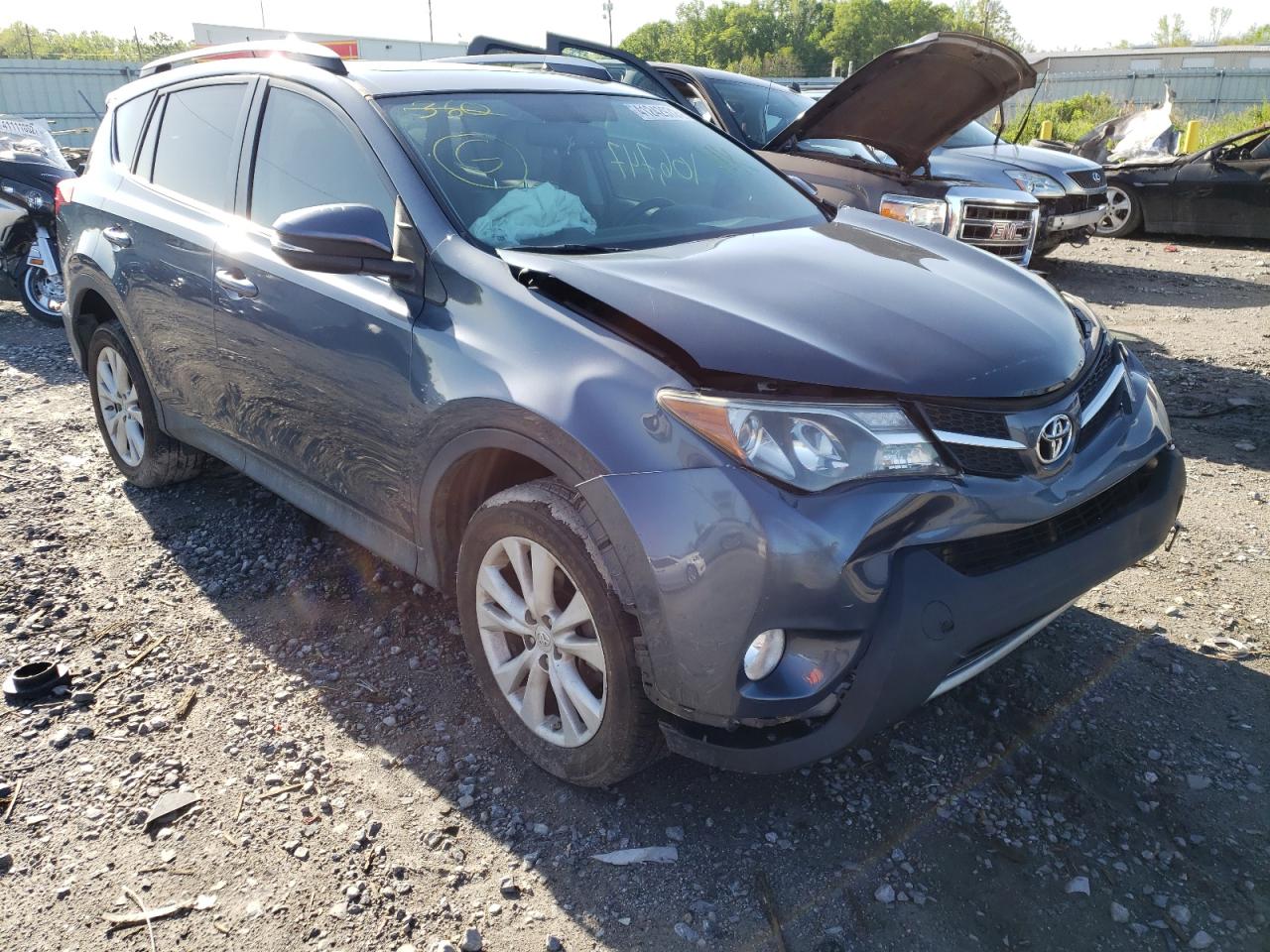 TOYOTA RAV4 LIMIT 2013 with VIN 2T3DFREV3DW070957 - Photo from auction