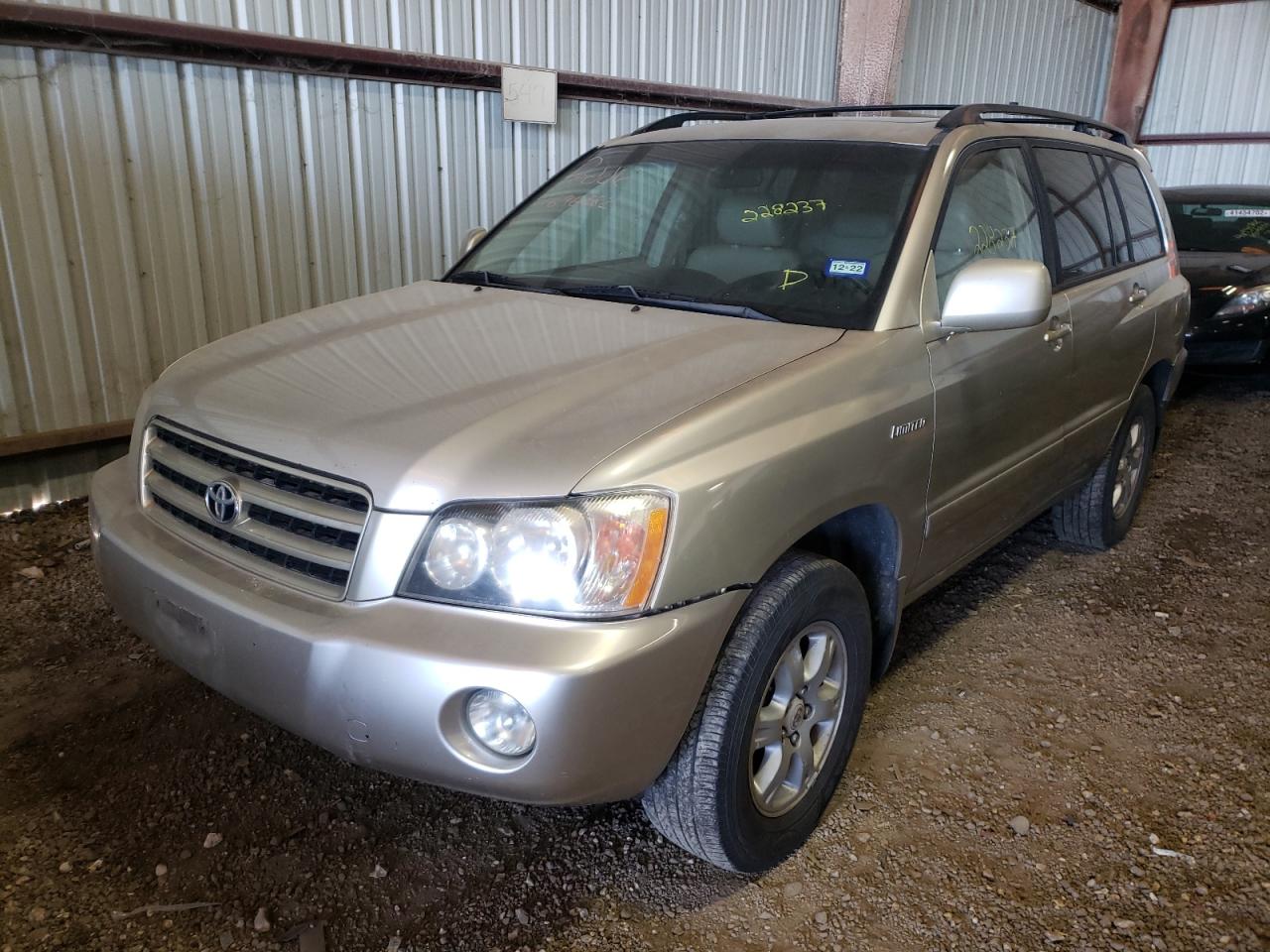 Photo 2 from auction – 2002 TOYOTA HIGHLANDER with VIN JTEHF21A720079976