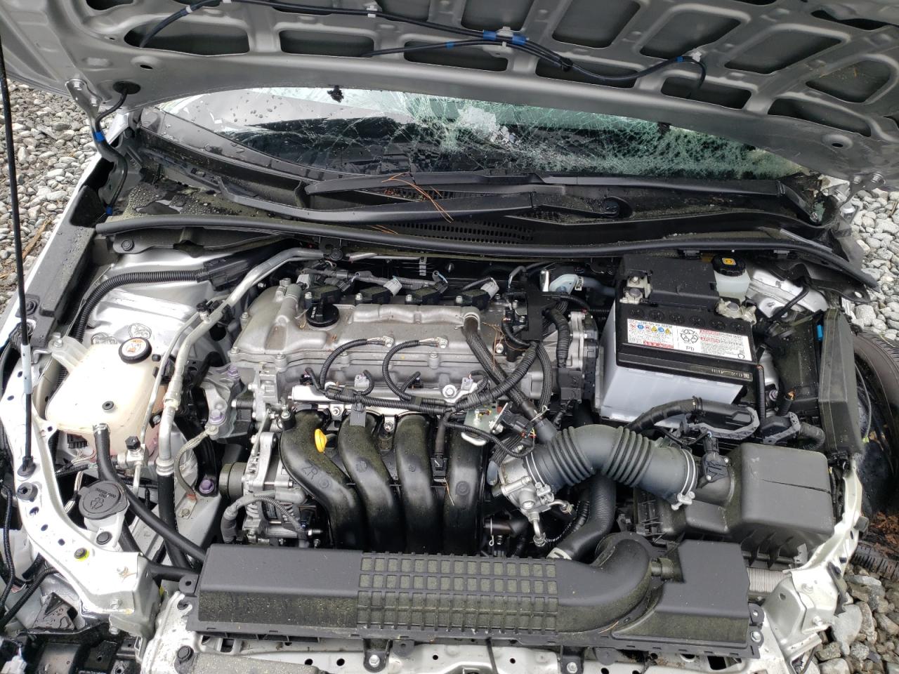 Photo 7 from auction – 2021 TOYOTA COROLLA LE with VIN JTDEPMAE8MJ124990