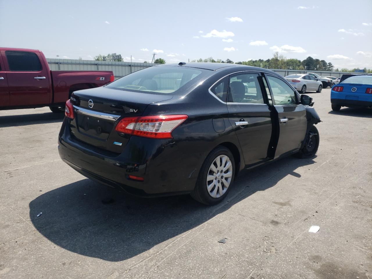 Photo 4 from auction – 2013 NISSAN SENTRA S with VIN 1N4AB7AP5DN900054